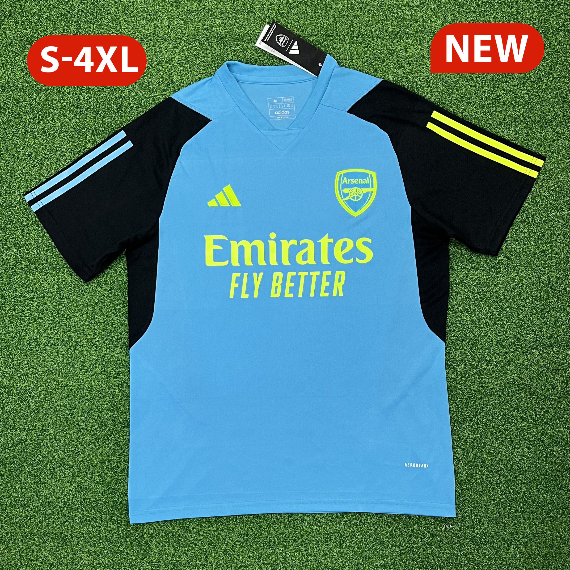 Arsenal 23-24 Blue Pre-match Jersey - Fans Version - Unitedfutballjersey