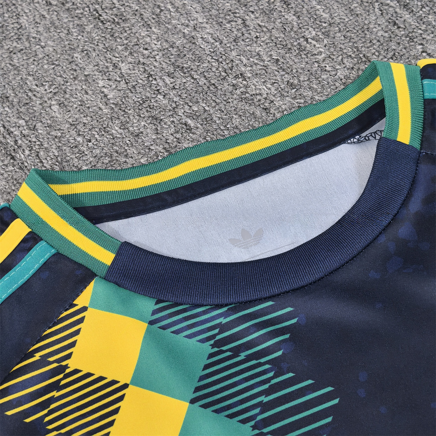 Newcastle United 25-26 Yellow Green Plaids Black Special Jersey - Fans Version - Unitedfutballjersey