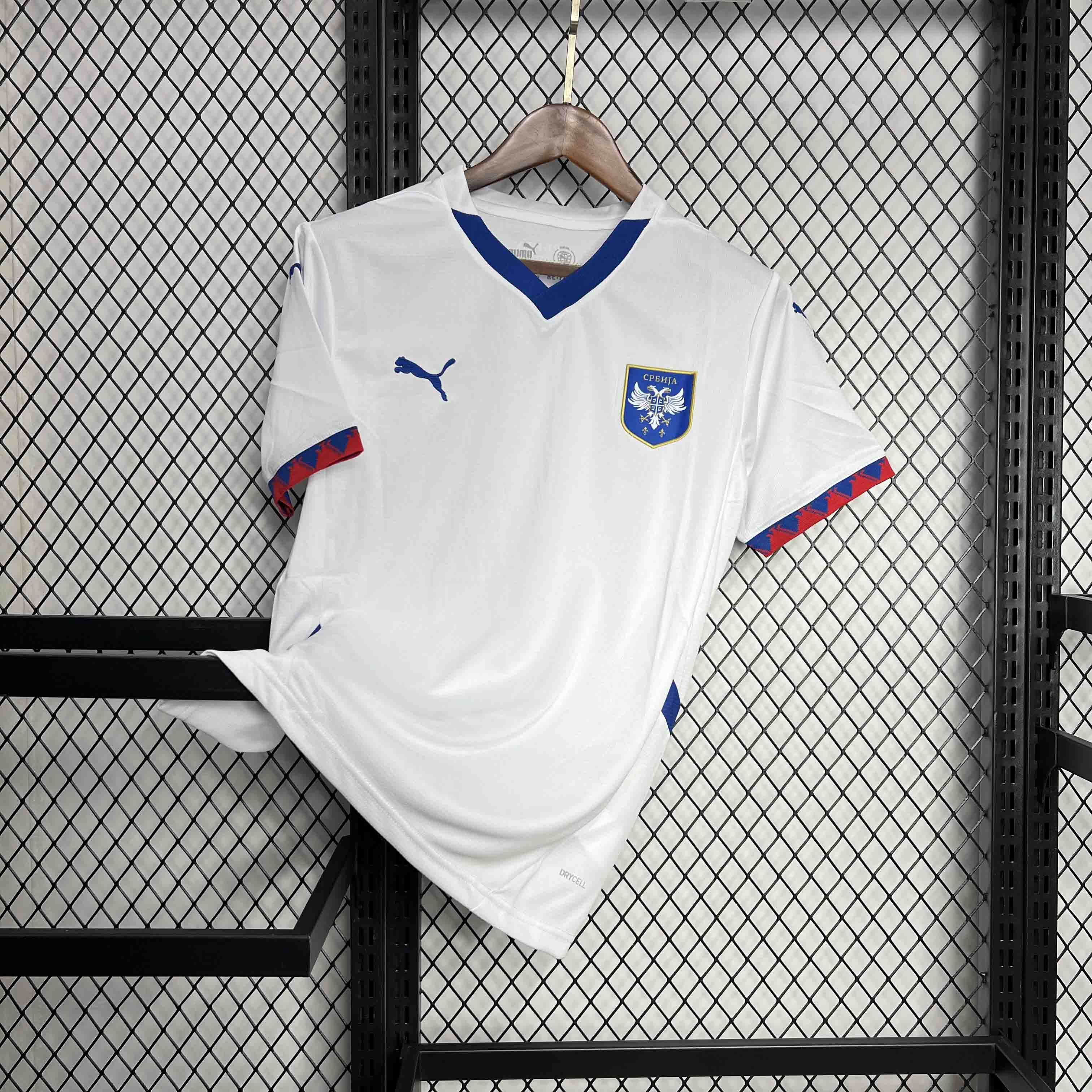 Serbia 2024 Away Jersey - Fans Version - Unitedfutballjersey