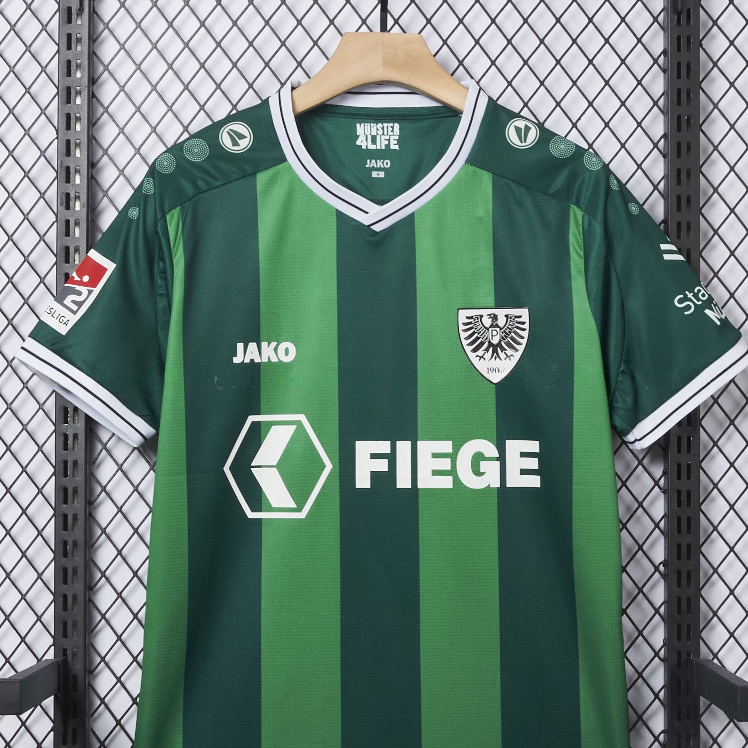 Preussen Munster 25-26 Home Jersey - Fans Version - Unitedfutballjersey