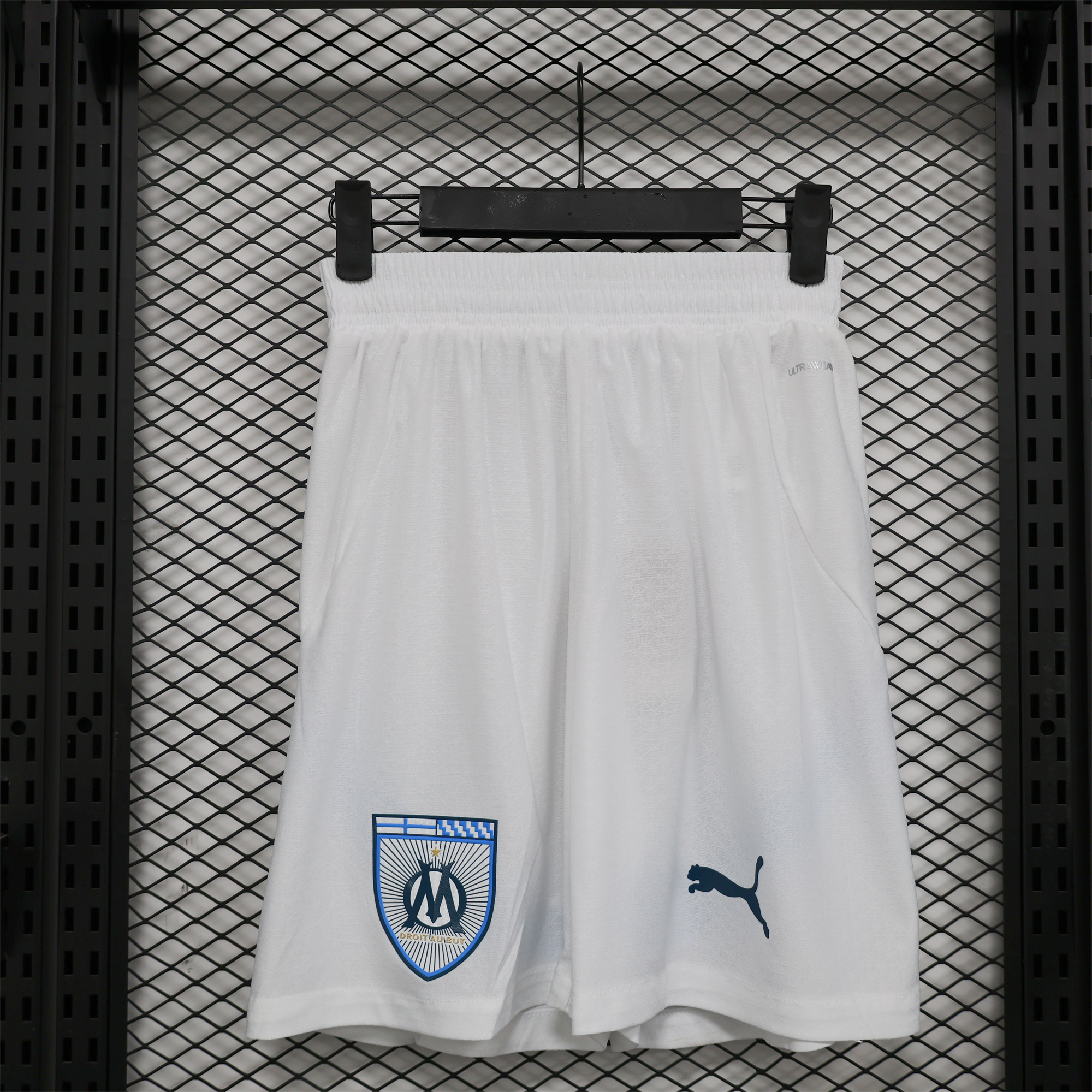Marseille 24-25 Home Shorts - Player Version - Unitedfutballjersey