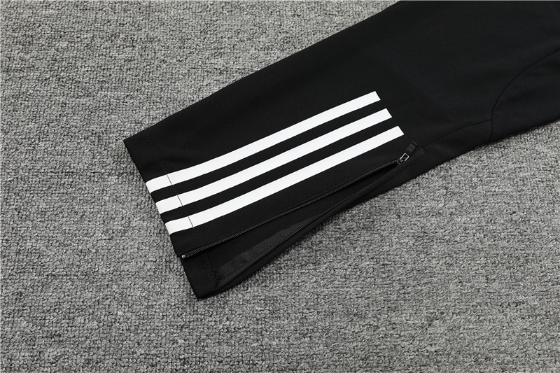 Real Madrid 23-24 Kids Long Sleeve Training Set Black - Unitedfutballjersey