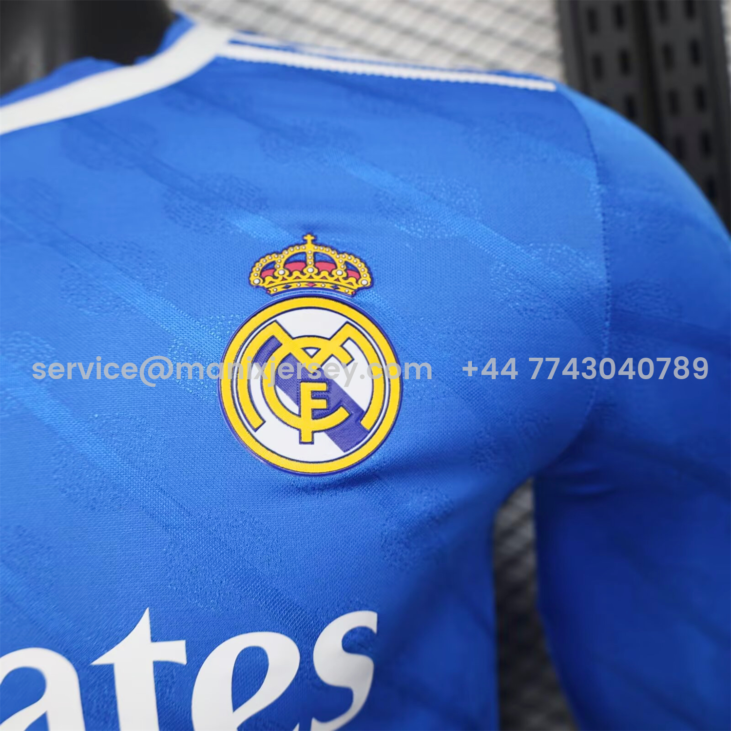 Real Madrid 25-26 Third Long Sleeves Jersey - Player Version - Unitedfutballjersey