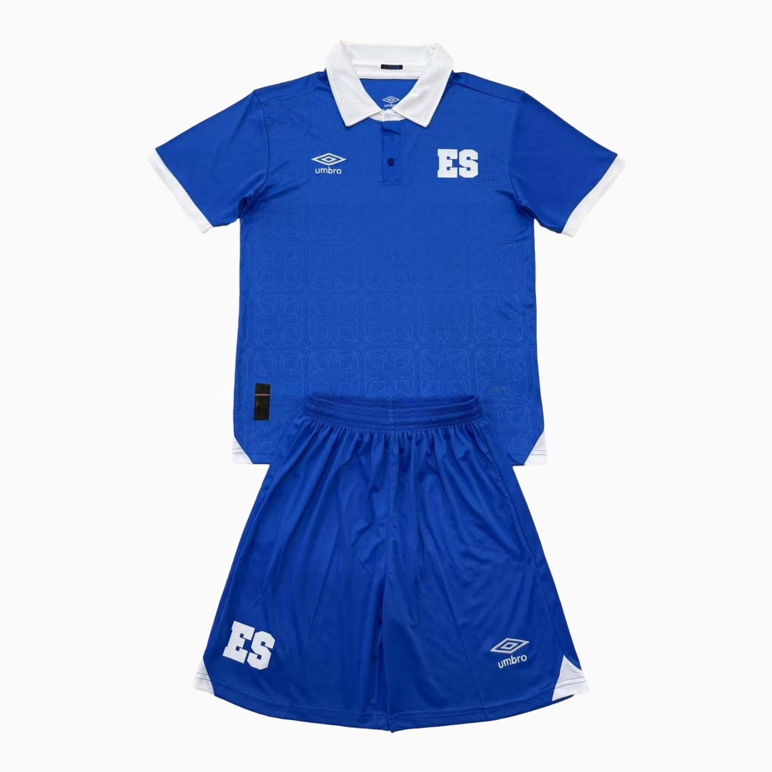 El Salvador 2025-26 Home Kids Kit - Unitedfutballjersey