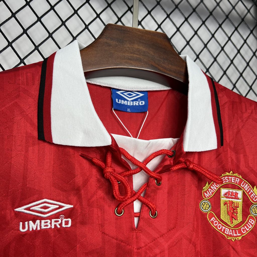 Retro Manchester United 1992-94 Home Jersey - Unitedfutballjersey
