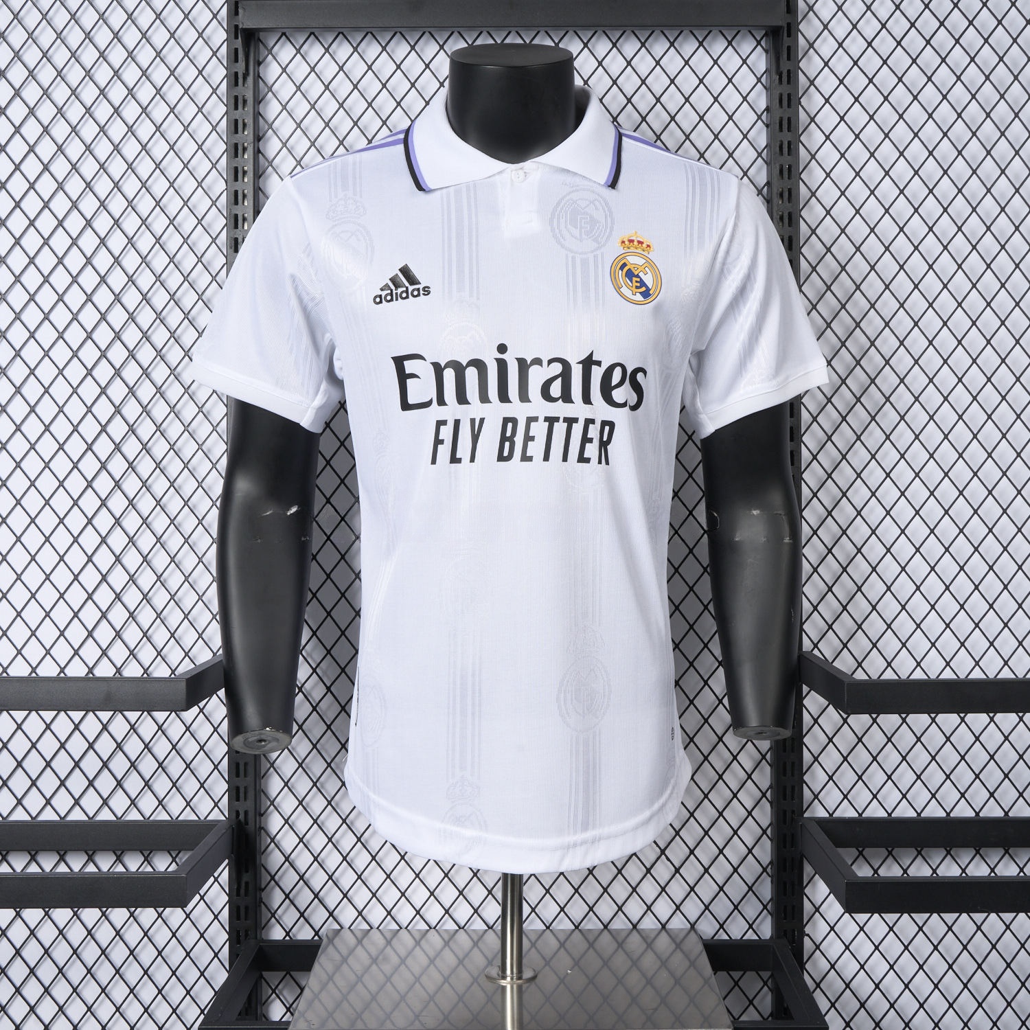 Retro Real Madrid 2022-23 Home Jersey - Player Version - Unitedfutballjersey