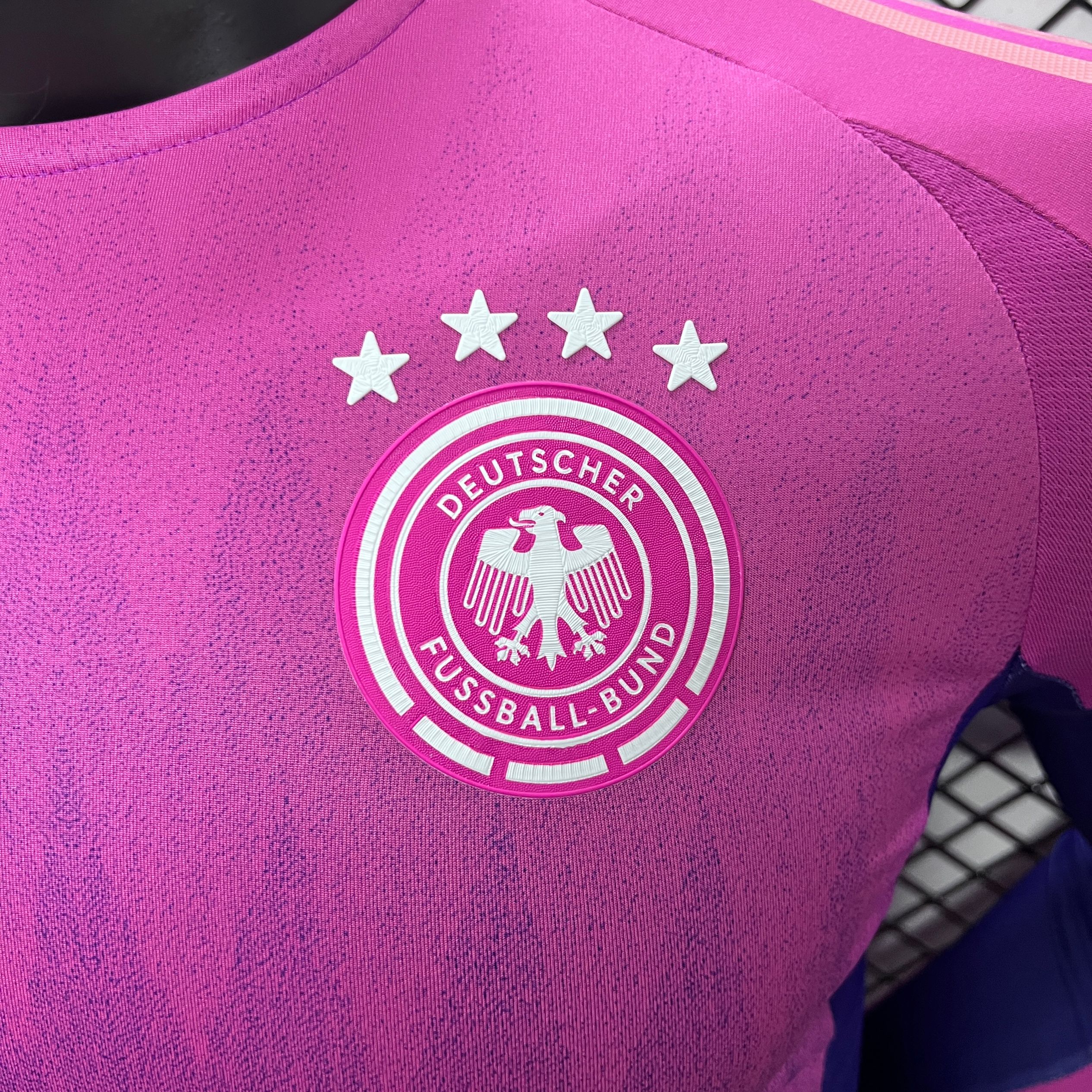 Germany 2024 Away Stadium Long Sleeve Jersey - Player Version - Unitedfutballjersey