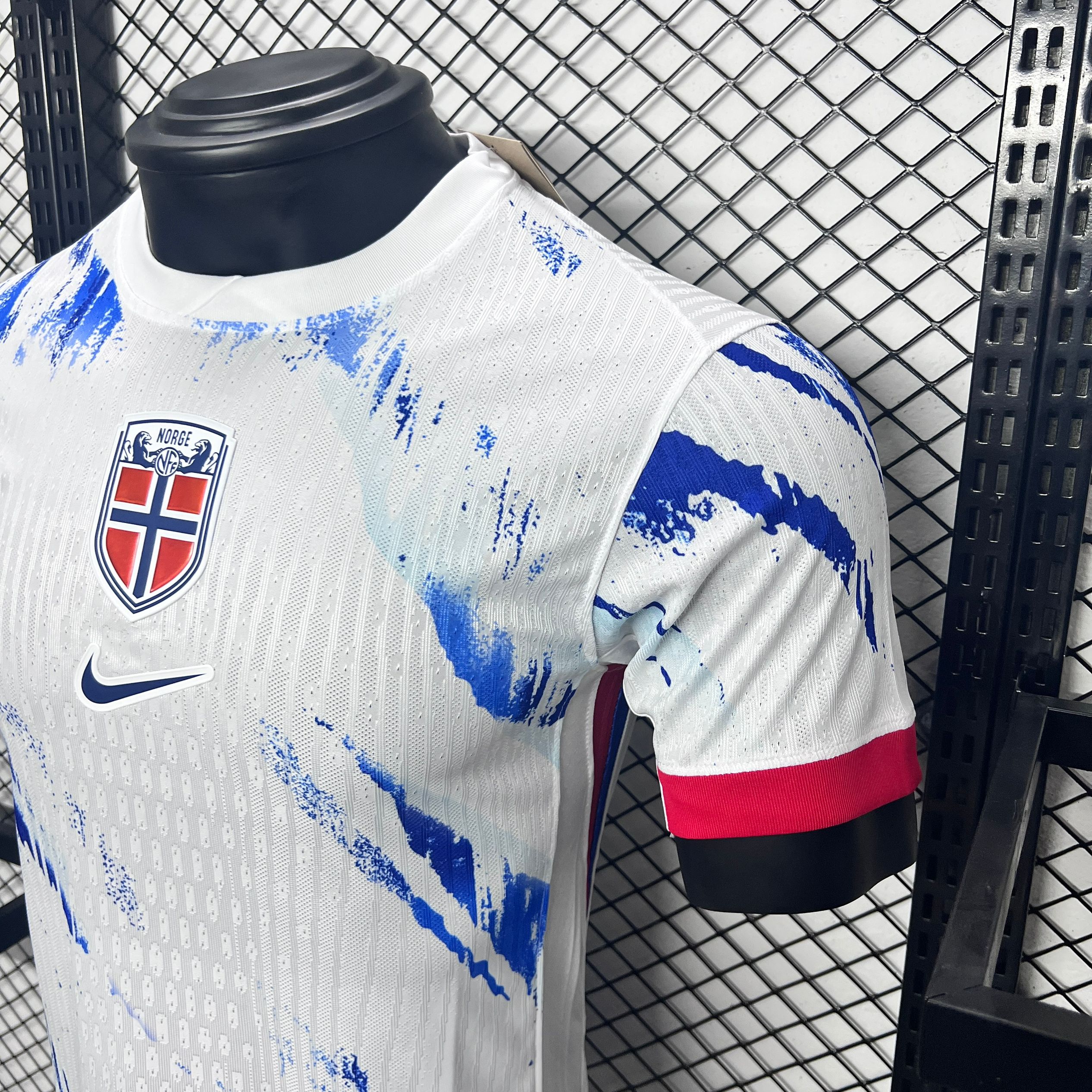 Norway 2024 Away Stadium Jersey - Player Version - Unitedfutballjersey
