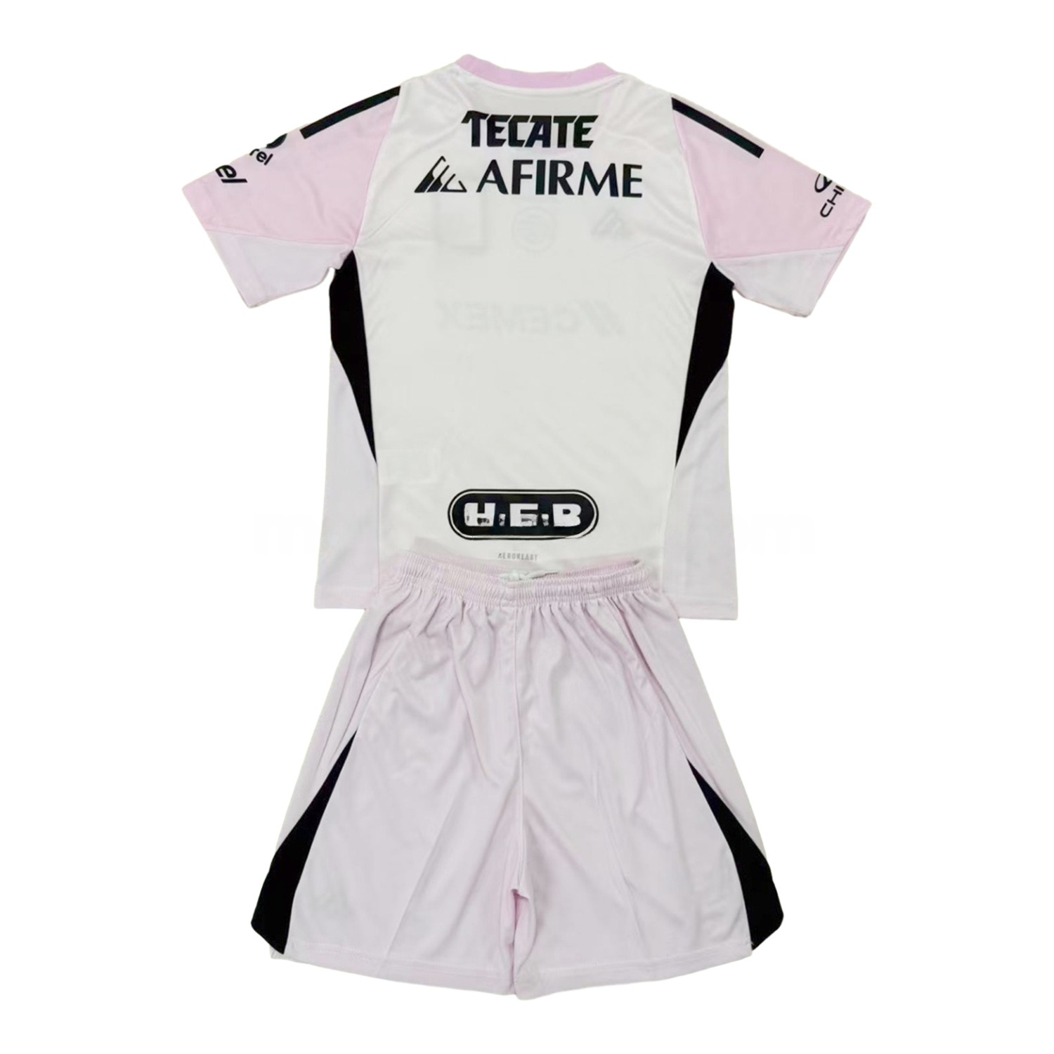 Tigres UANL 25-26 Light Pink Goalkeeper Kids Kit - Unitedfutballjersey