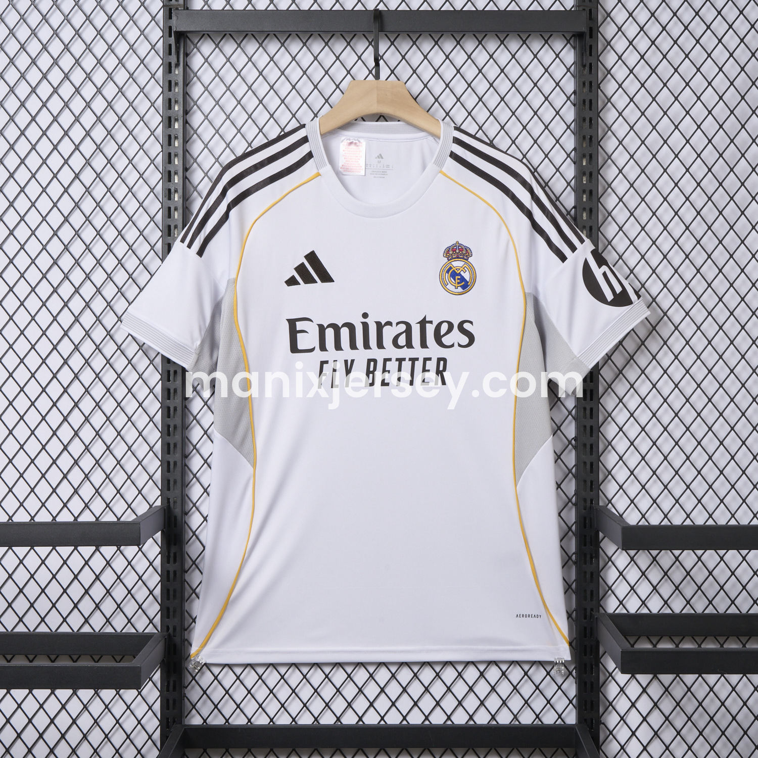 Real Madrid 25-26 Home Jersey (Leaked Version) - Fans Version - Unitedfutballjersey