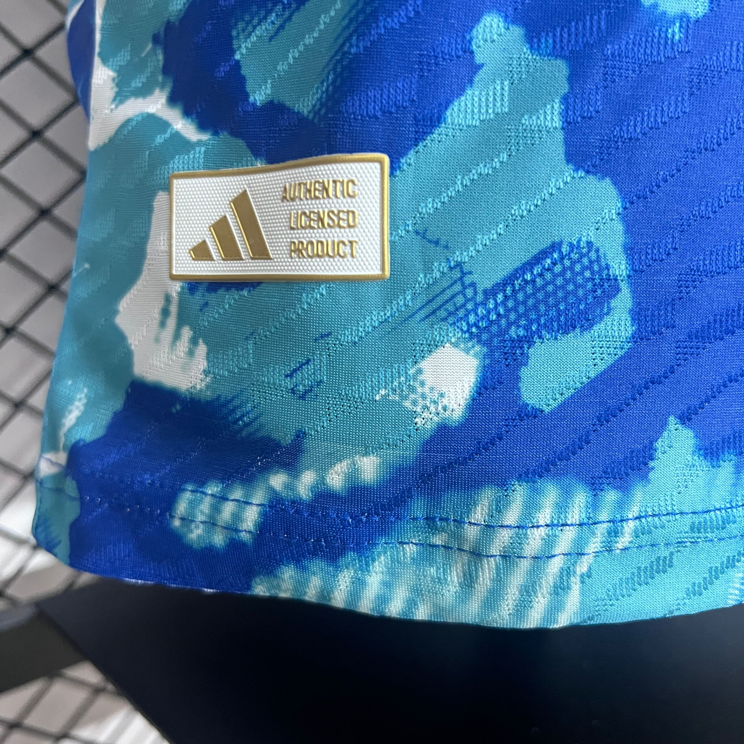 Real Madrid 24-25 Blue Watercolor Special Edition Jersey - Player Version - Unitedfutballjersey