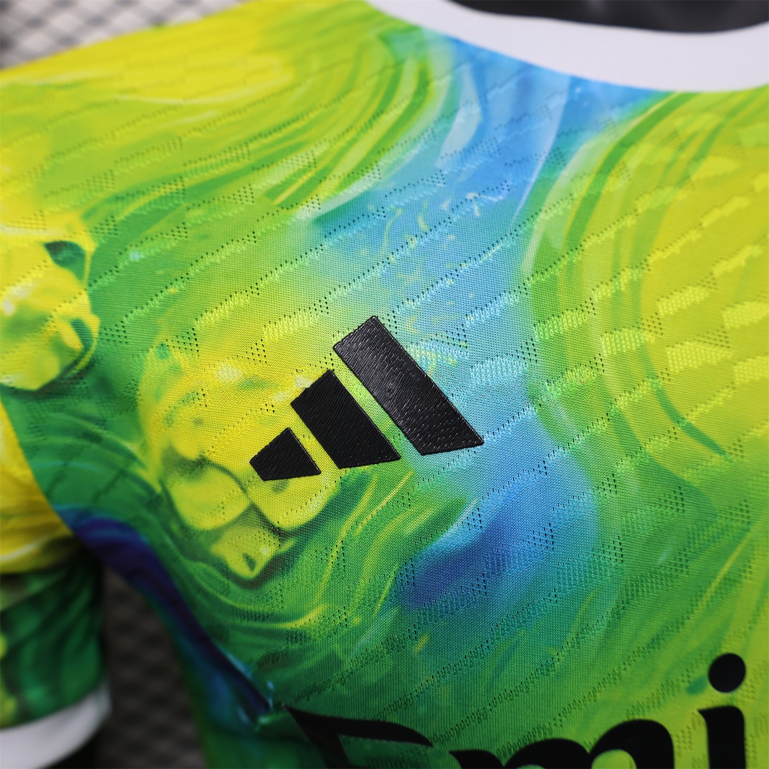 Real Madrid 25-26 Green & Yellow Special Edition Jersey - Player Version - Unitedfutballjersey