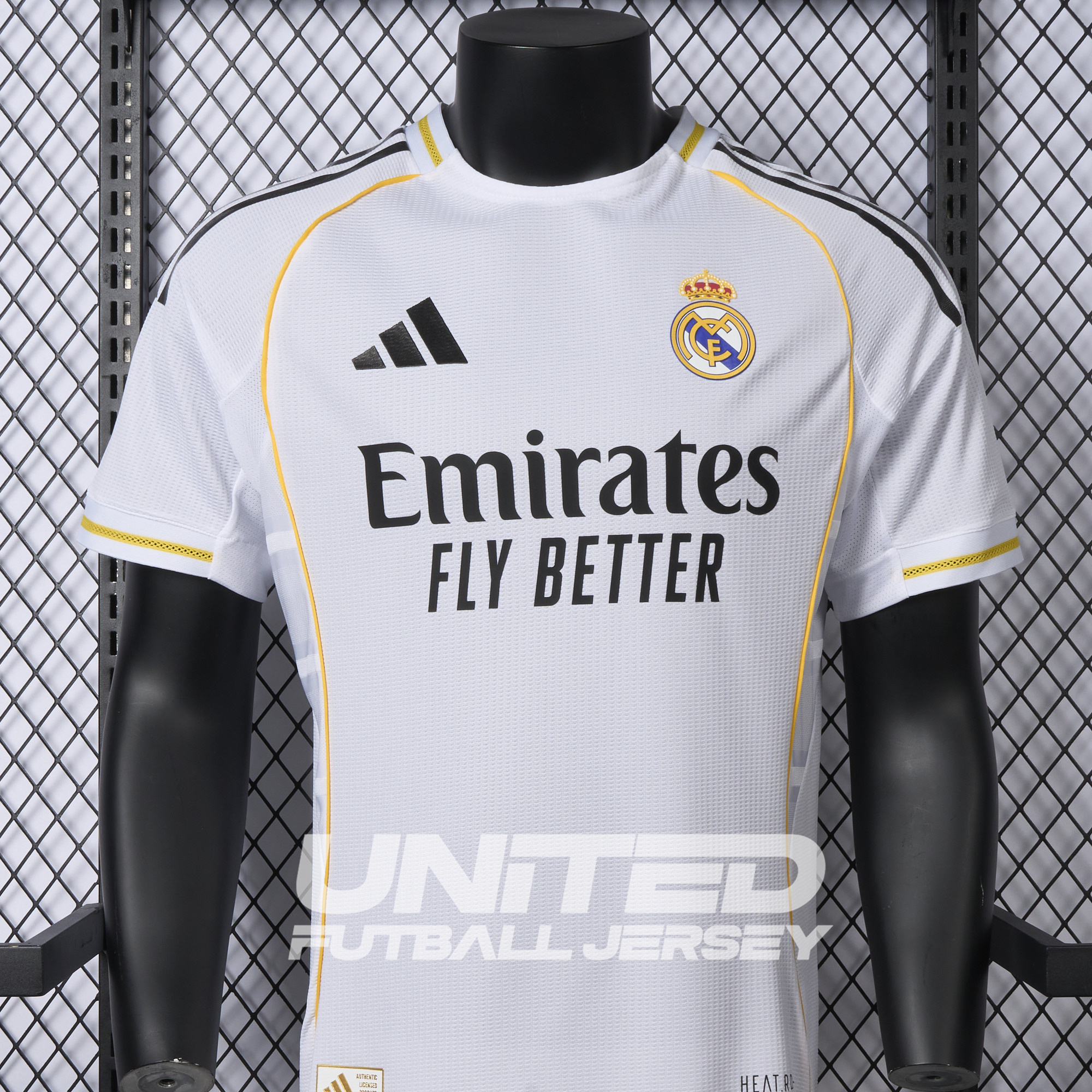 Real Madrid 25-26 Home Jersey (Informal-release Version) - Player Version - Unitedfutballjersey