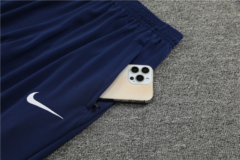 Paris Saint-Germain PSG 23-24 Kids Long Sleeve Training Set Red and Blue - Unitedfutballjersey