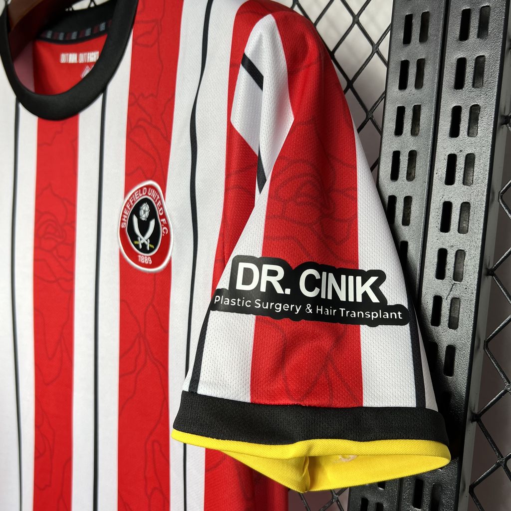 Sheffield United 24-25 Home Stadium Jersey - Unitedfutballjersey
