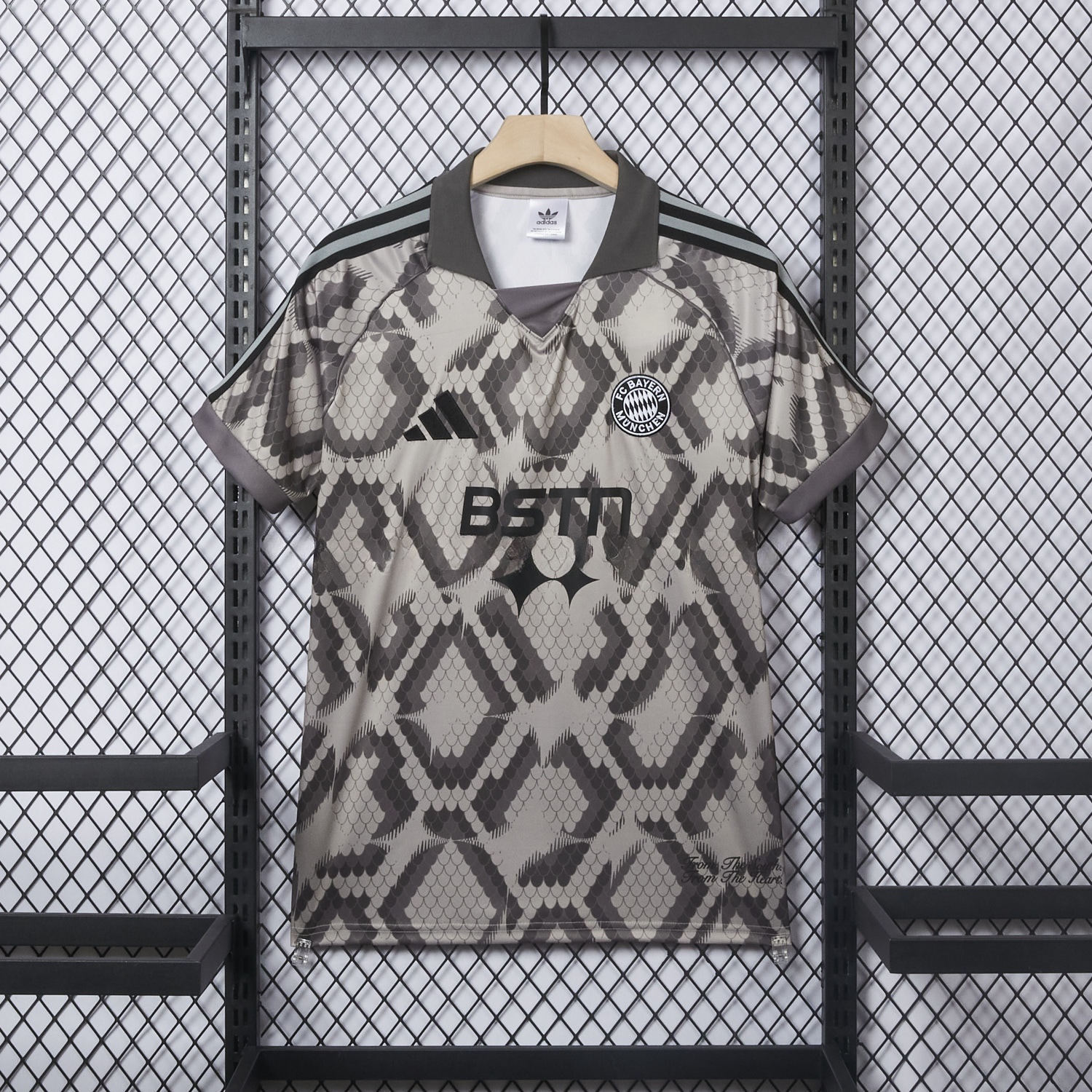 Bayern Munich x BSTN 25-26 Brown Special Edition Jersey - Fans Version - Unitedfutballjersey