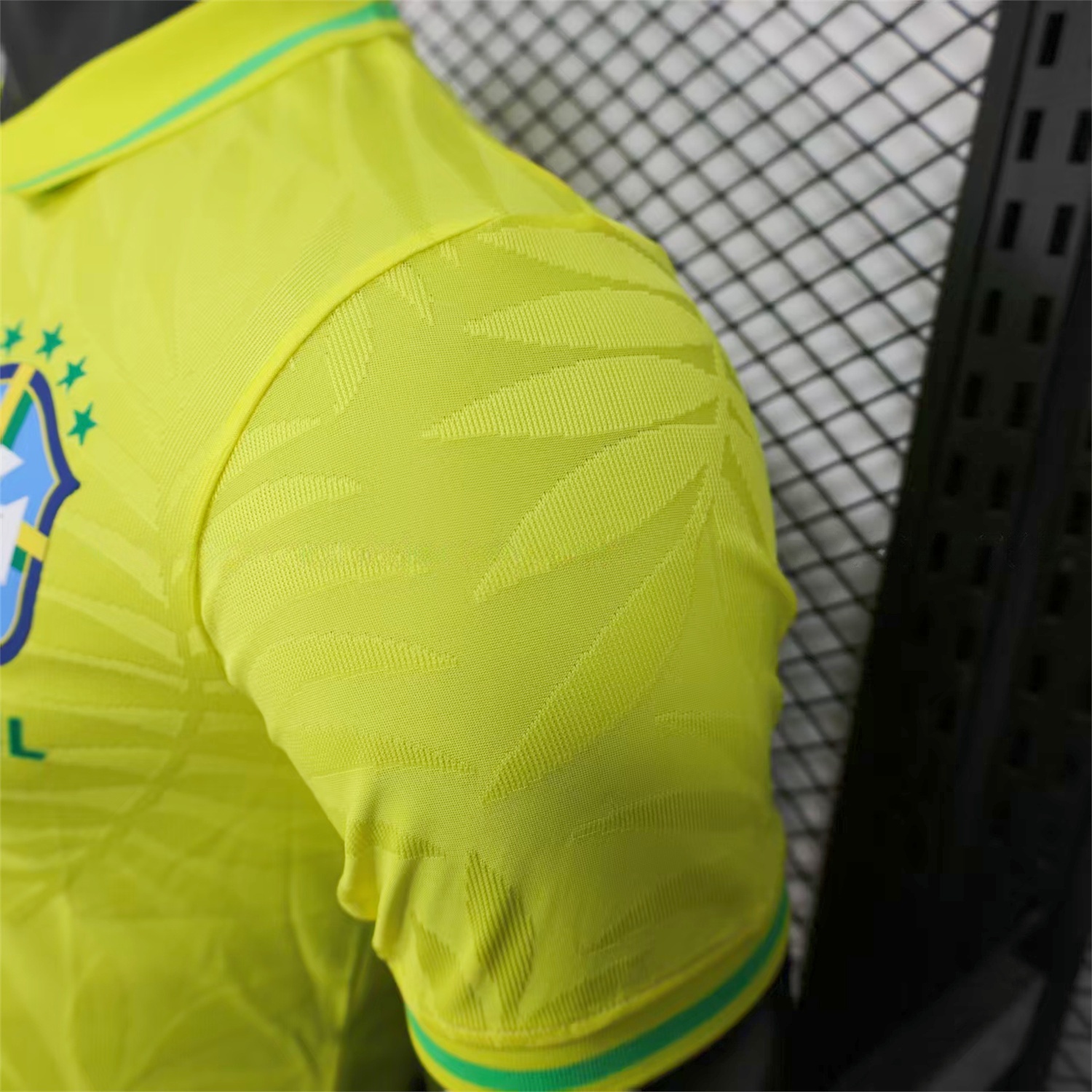 Brazil 25-26 Fern Yellow Polo Jersey - Player Version - Unitedfutballjersey