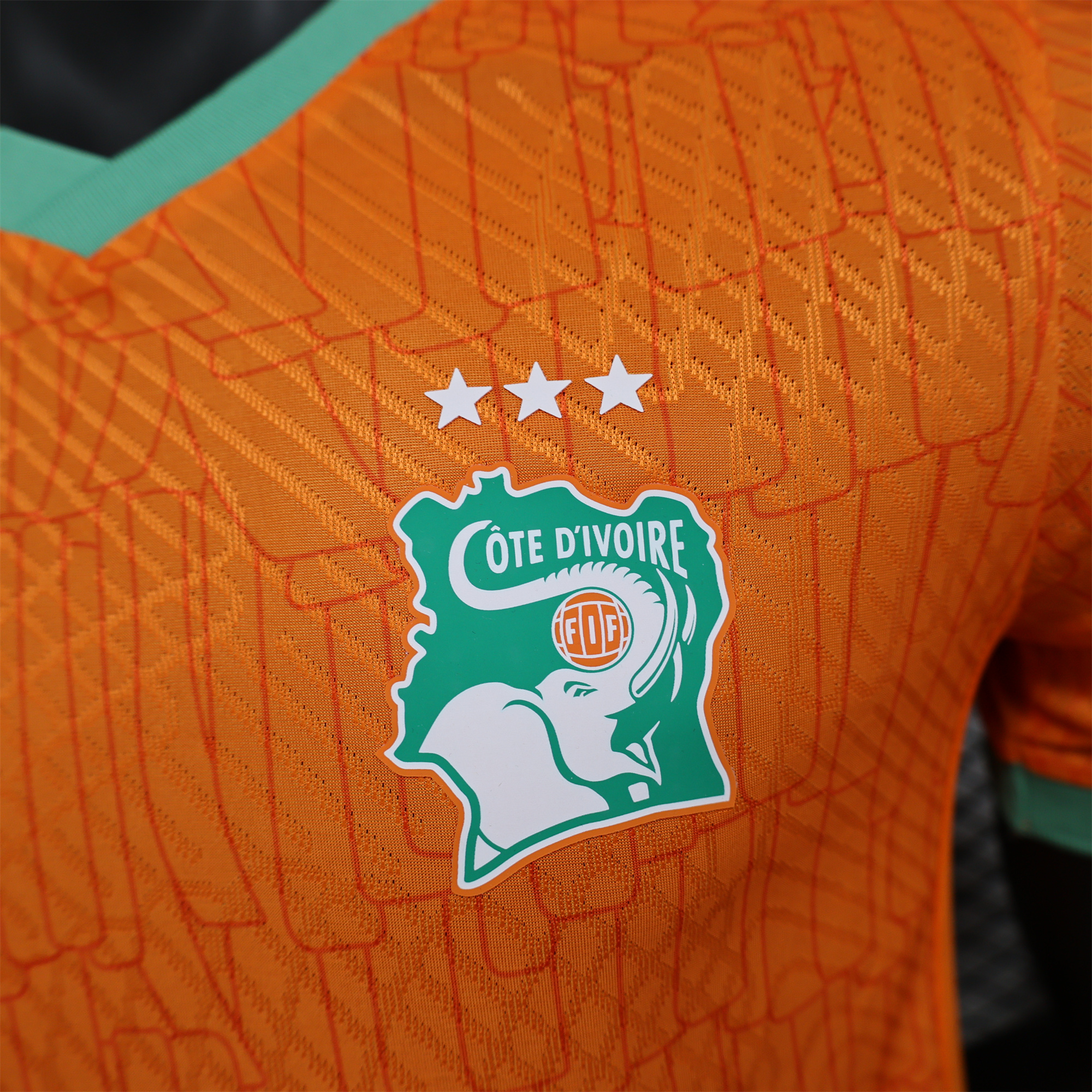 Ivory Coast 2024 Home Jersey - Player Version - Unitedfutballjersey