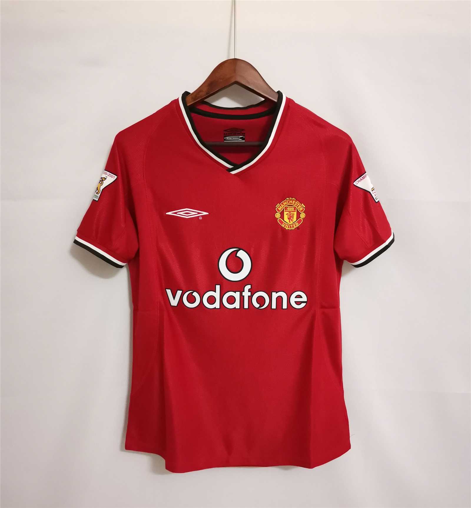 Retro Manchester United 00-02 Home Jersey - Unitedfutballjersey