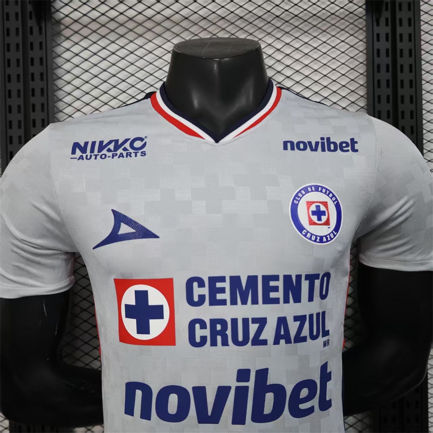 Cruz Azul 25-26 Away Grey Jersey - Player Version - Unitedfutballjersey