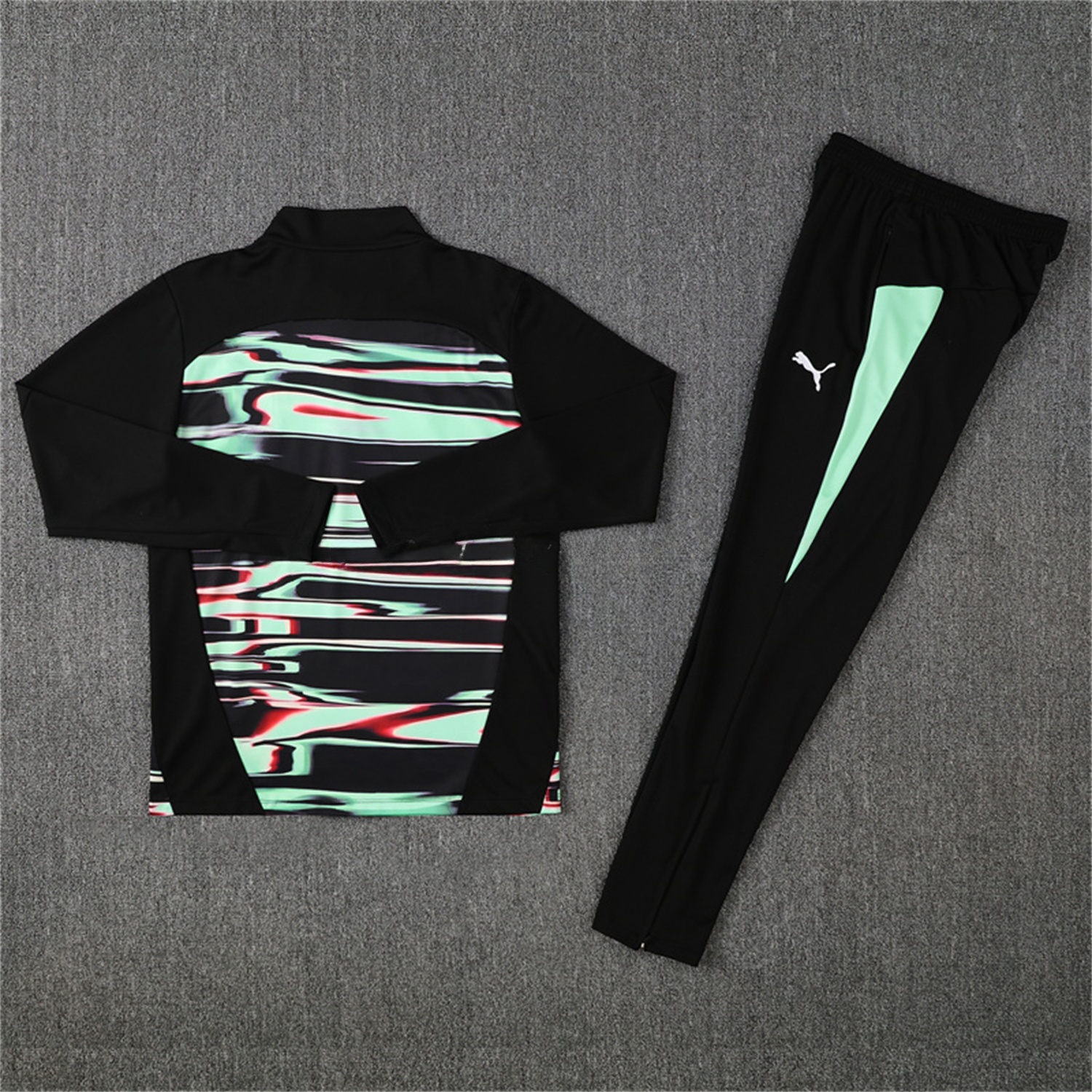 Portugal 25-26 Kids Long Sleeve Training Set - Camouflage - Unitedfutballjersey