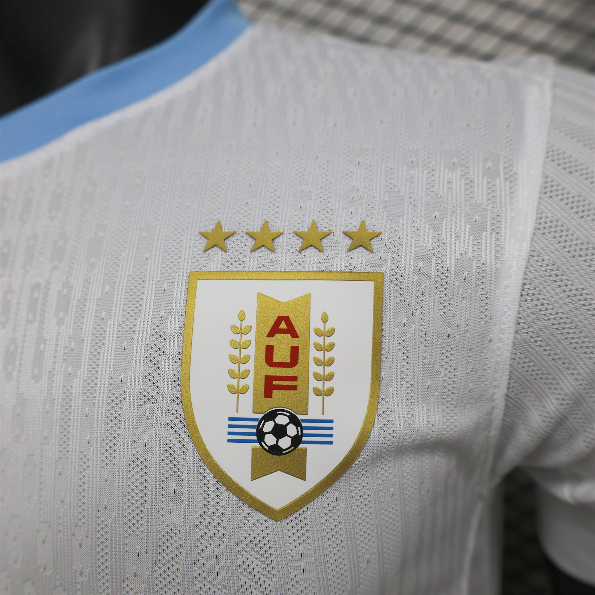 Uruguay 2024 Away Jersey With NK Logo- Player Version - Unitedfutballjersey