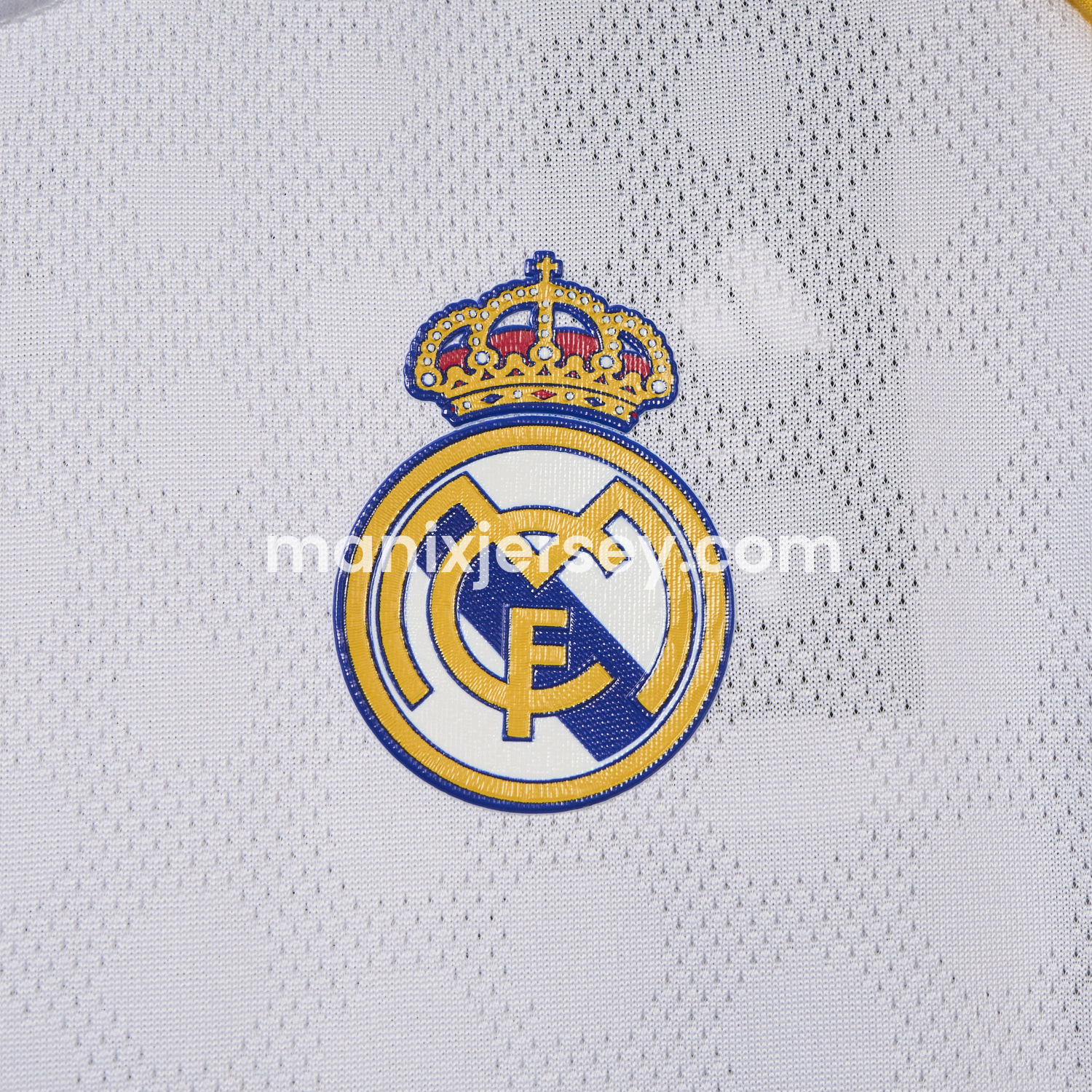 Real Madrid 25-26 Home Kids Kit - Player Version - Unitedfutballjersey