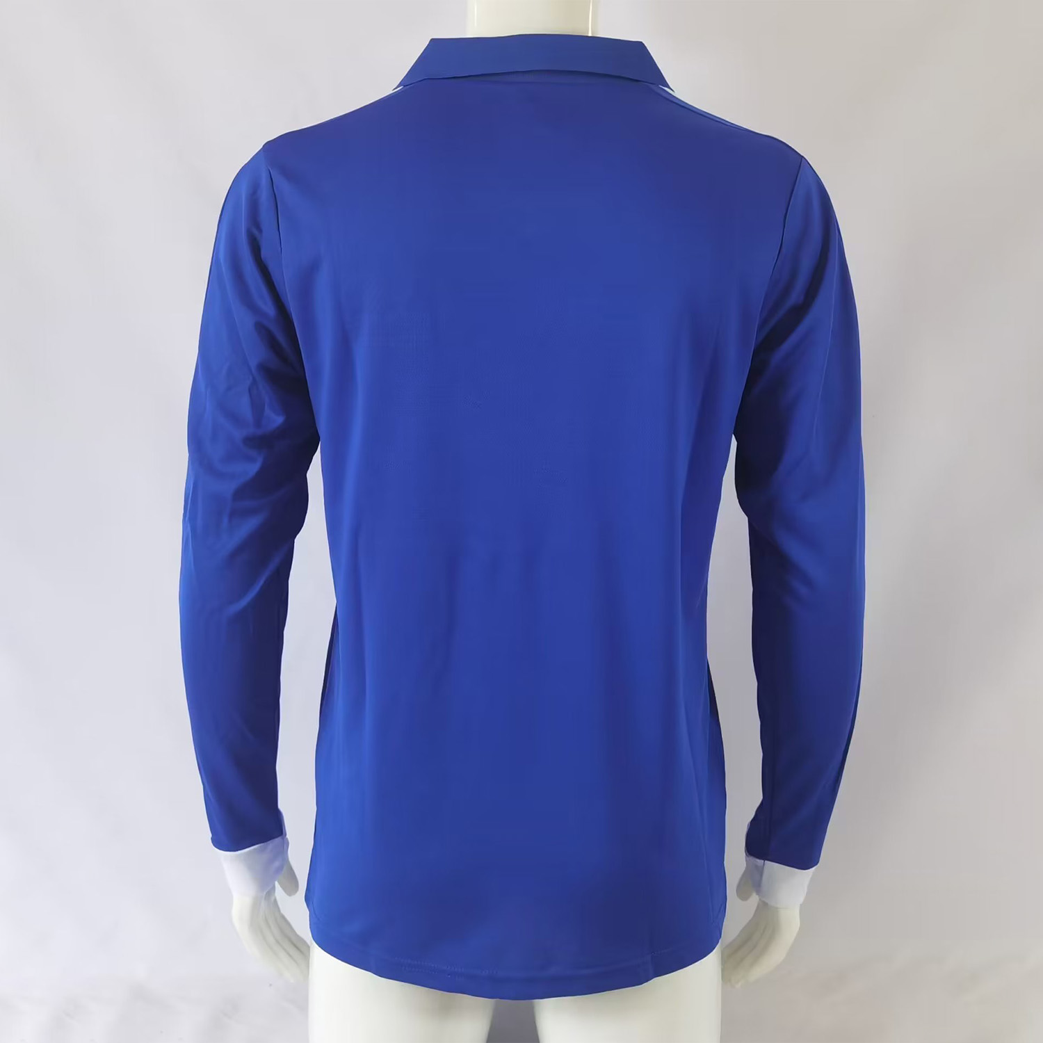 Retro France 1984 Home Stadium Long Sleeve Jersey - Unitedfutballjersey