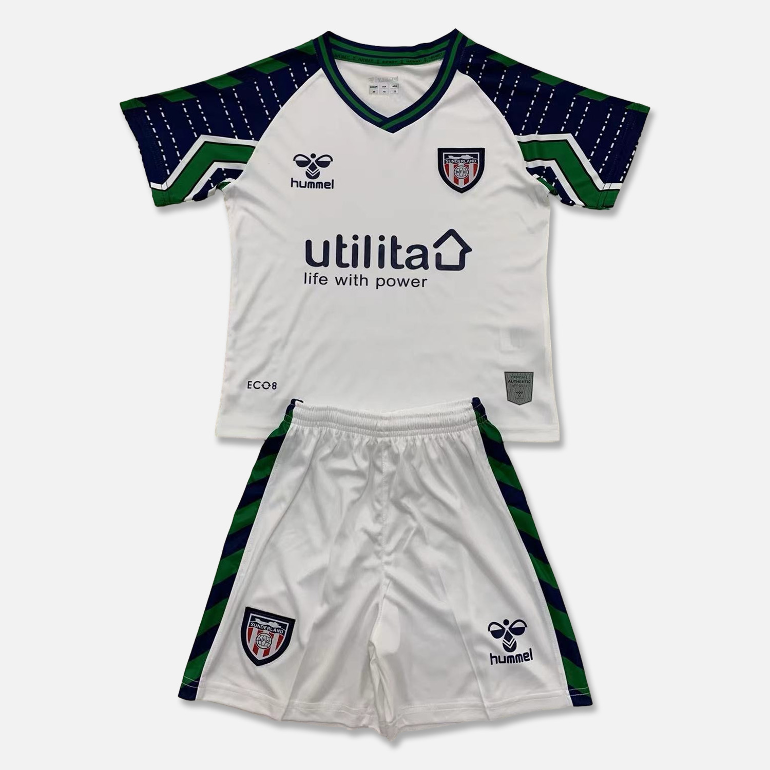 Sunderland 24-25 Away Kids Kit - Unitedfutballjersey