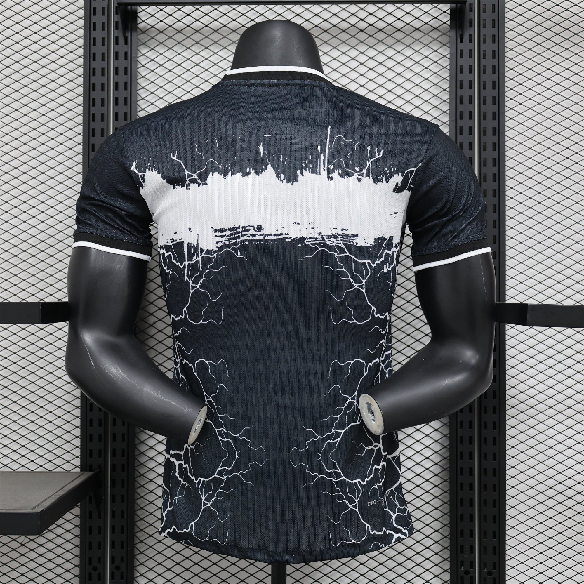 B.A.R.S.A 24-25 White Lightning Special Edition Black Jersey - Player Version - Unitedfutballjersey