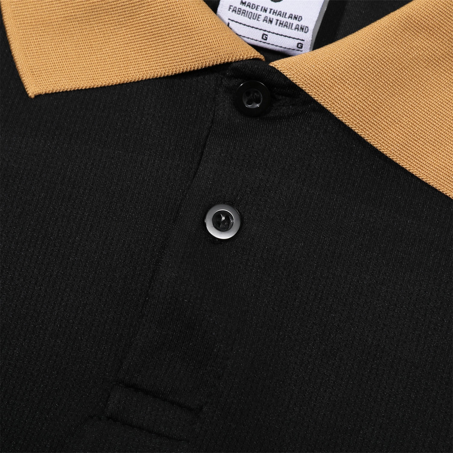 B.A.R.S.A 25-26 POLO Short-Sleeve Training Set - Black Top and Pants - Unitedfutballjersey