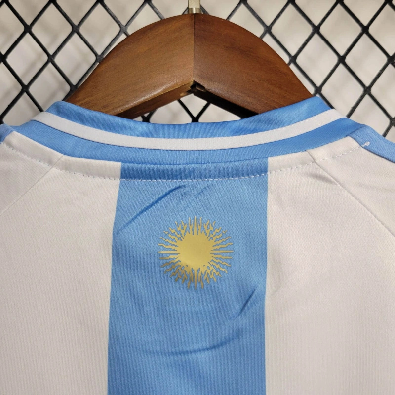 Argentina 2024 Home Stadium Kids Kit - Unitedfutballjersey