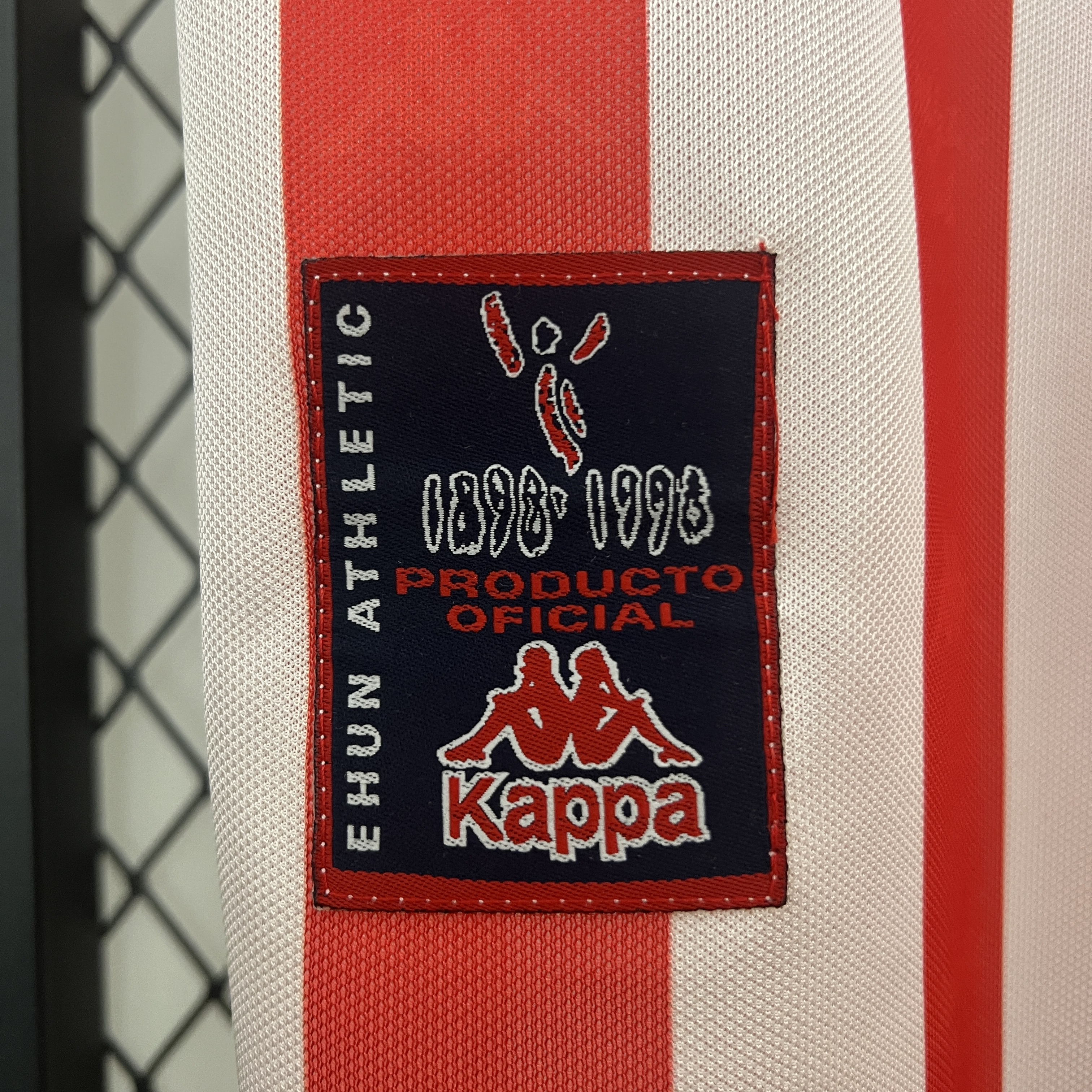 Retro Athletic Bilbao 1997-98 100th Anniversary Home Stadium Jersey - Unitedfutballjersey