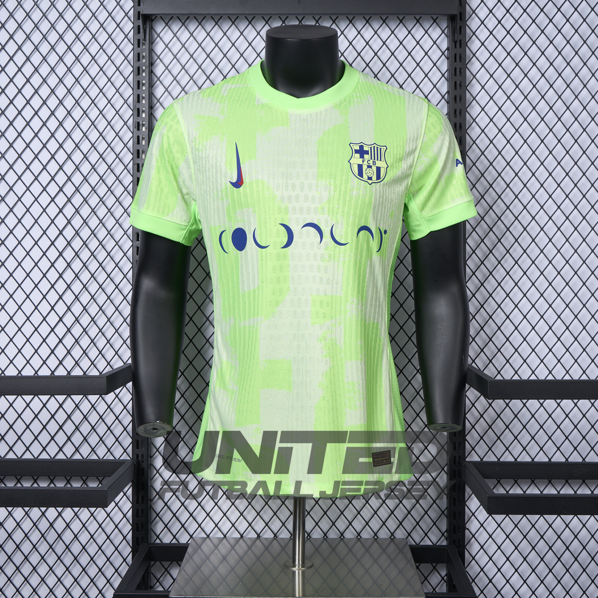 B.A.R.S.A X Coldplay 24-25 Third Co-Branded Jersey - Player Version - Unitedfutballjersey