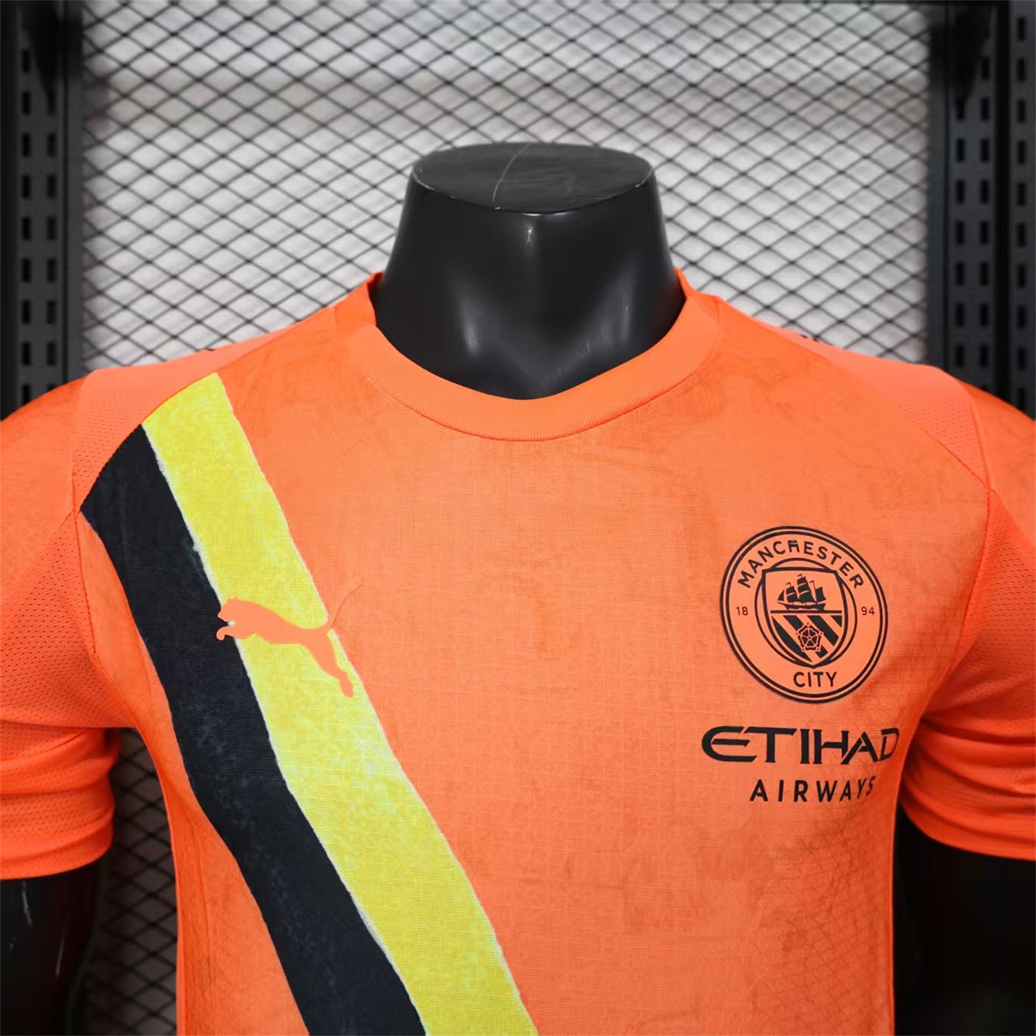 Manchester City 25-26 Orange Special Jersey - Player Version - Unitedfutballjersey