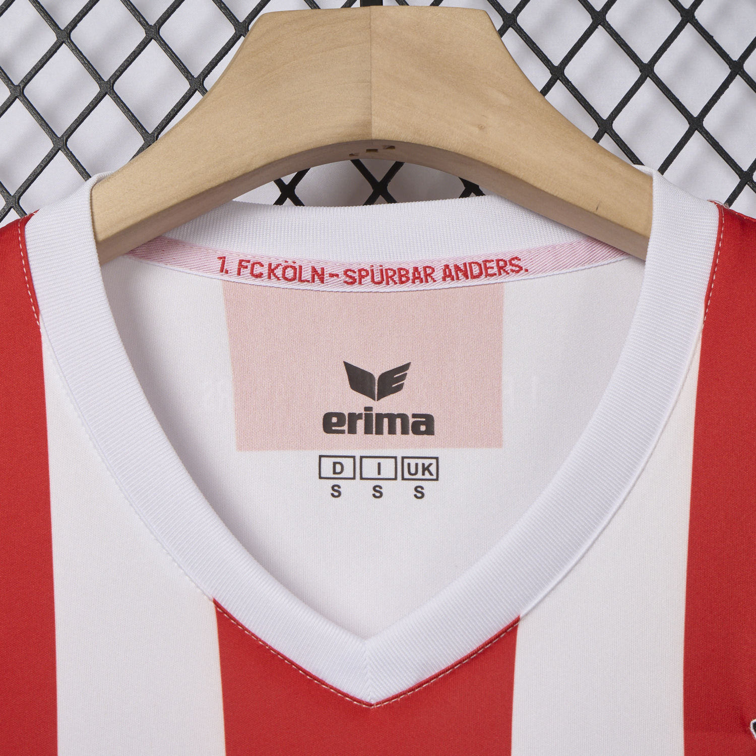 Retro 1. FC Köln 2017-18 Home Jersey - Unitedfutballjersey