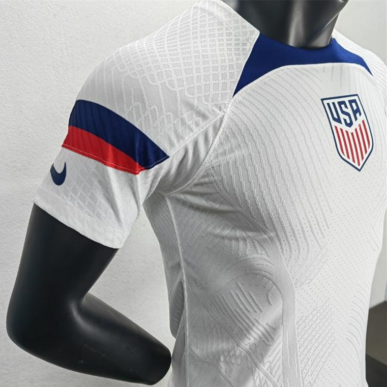 United States USA 2022 Home Stadium Jersey - Player Version - Unitedfutballjersey