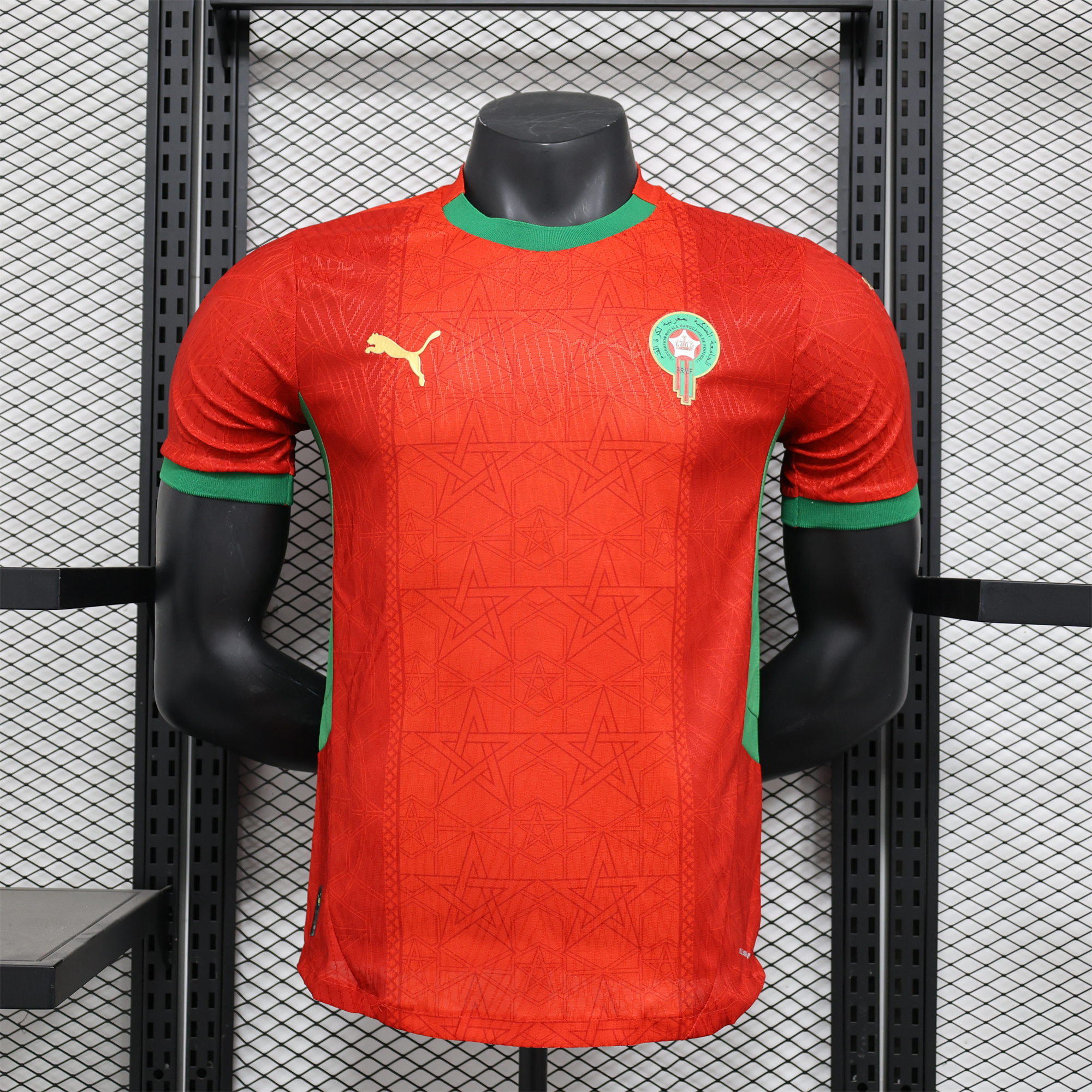 Morocco 24-25 Home Jersey - Player Version - Unitedfutballjersey