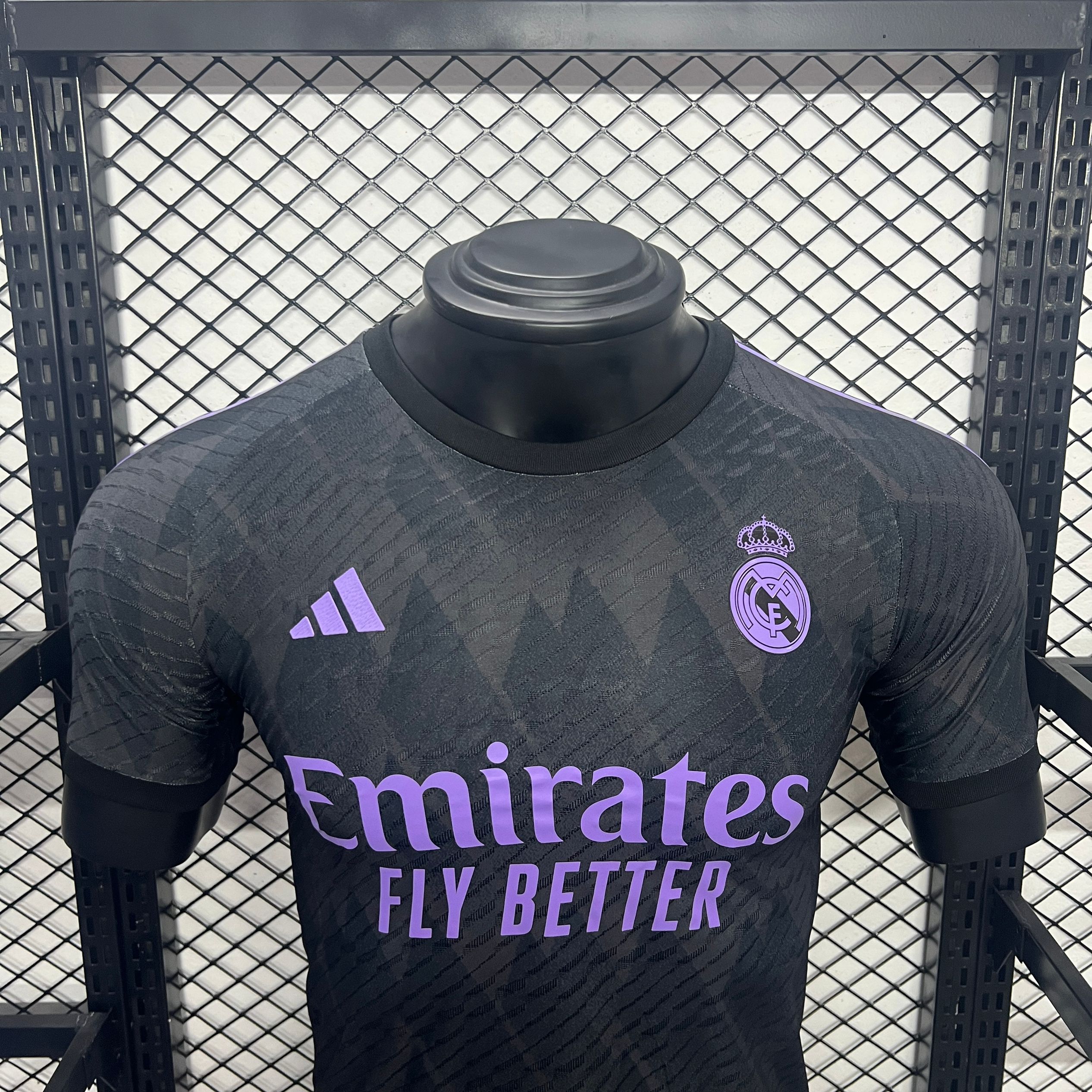Real Madrid 24-25 Black Special Edition Jersey - Player Version - Unitedfutballjersey