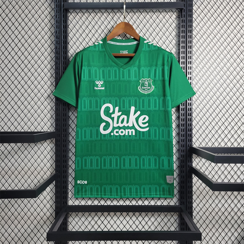 Everton 23-24 Home Goalkeeper Jersey - Fans Version - Unitedfutballjersey