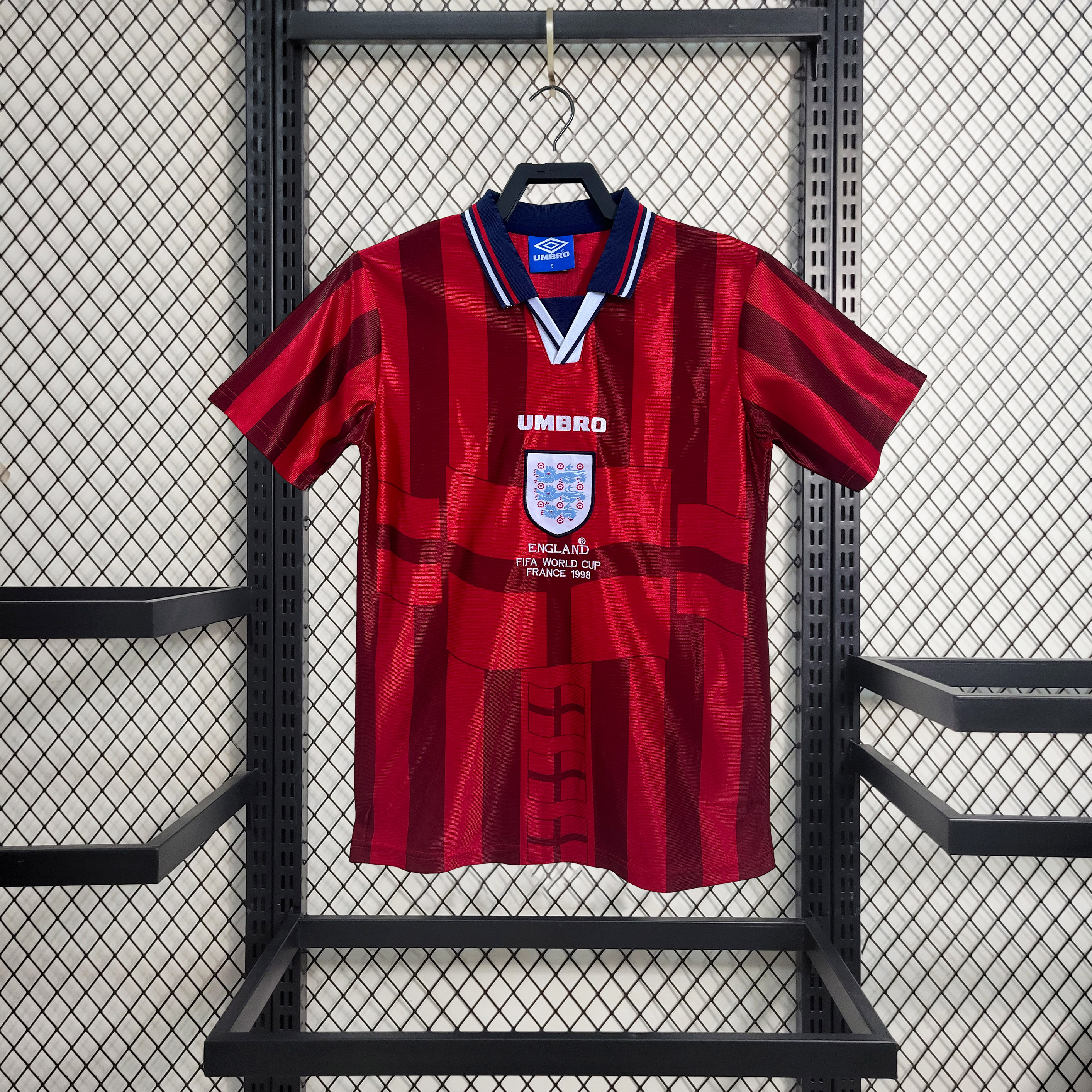 Retro England 1998 Away Jersey - Unitedfutballjersey