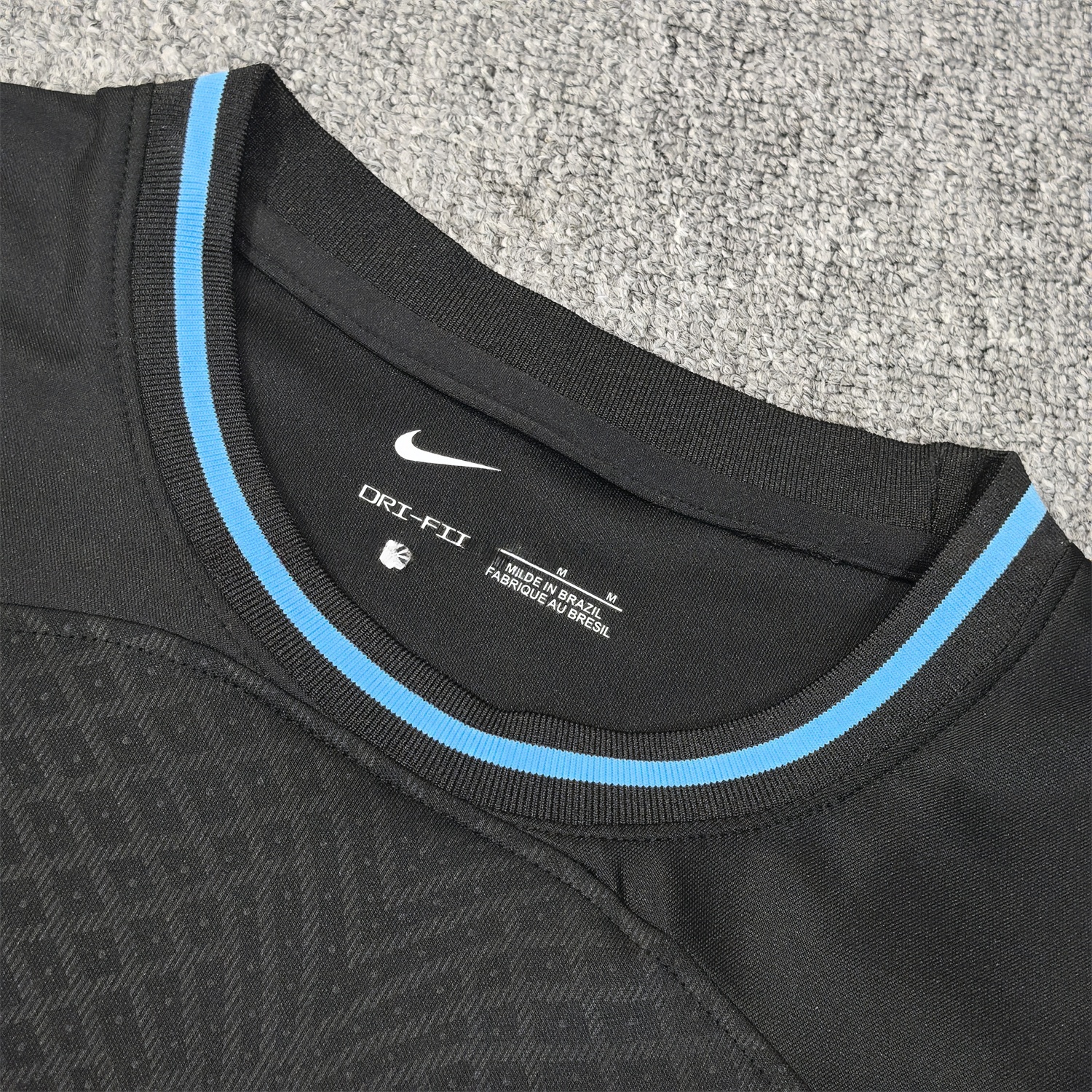 Brazil 25-26 Reflective Team Logo Black Special Jersey - Fans Version - Unitedfutballjersey