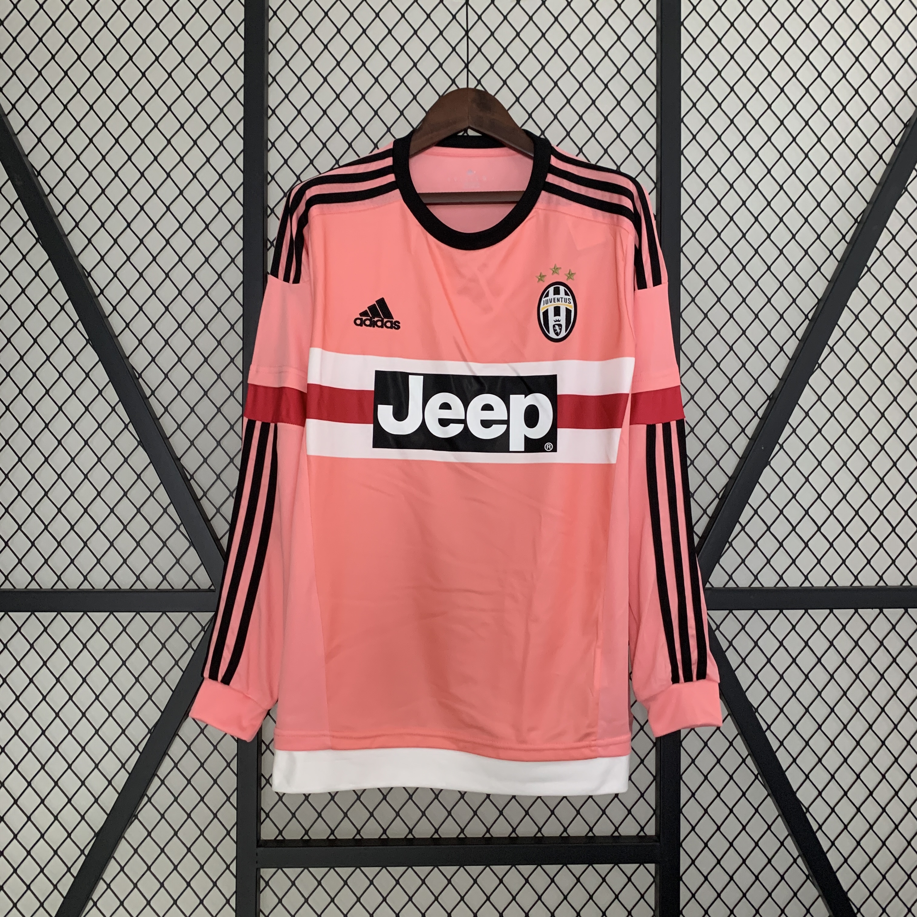 Retro Juventus 15-16 Away Stadium Long Sleeve Jersey - Unitedfutballjersey