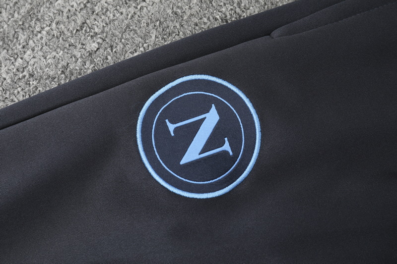 Napoli 23-24 Long Sleeve Training Set - Black - Unitedfutballjersey