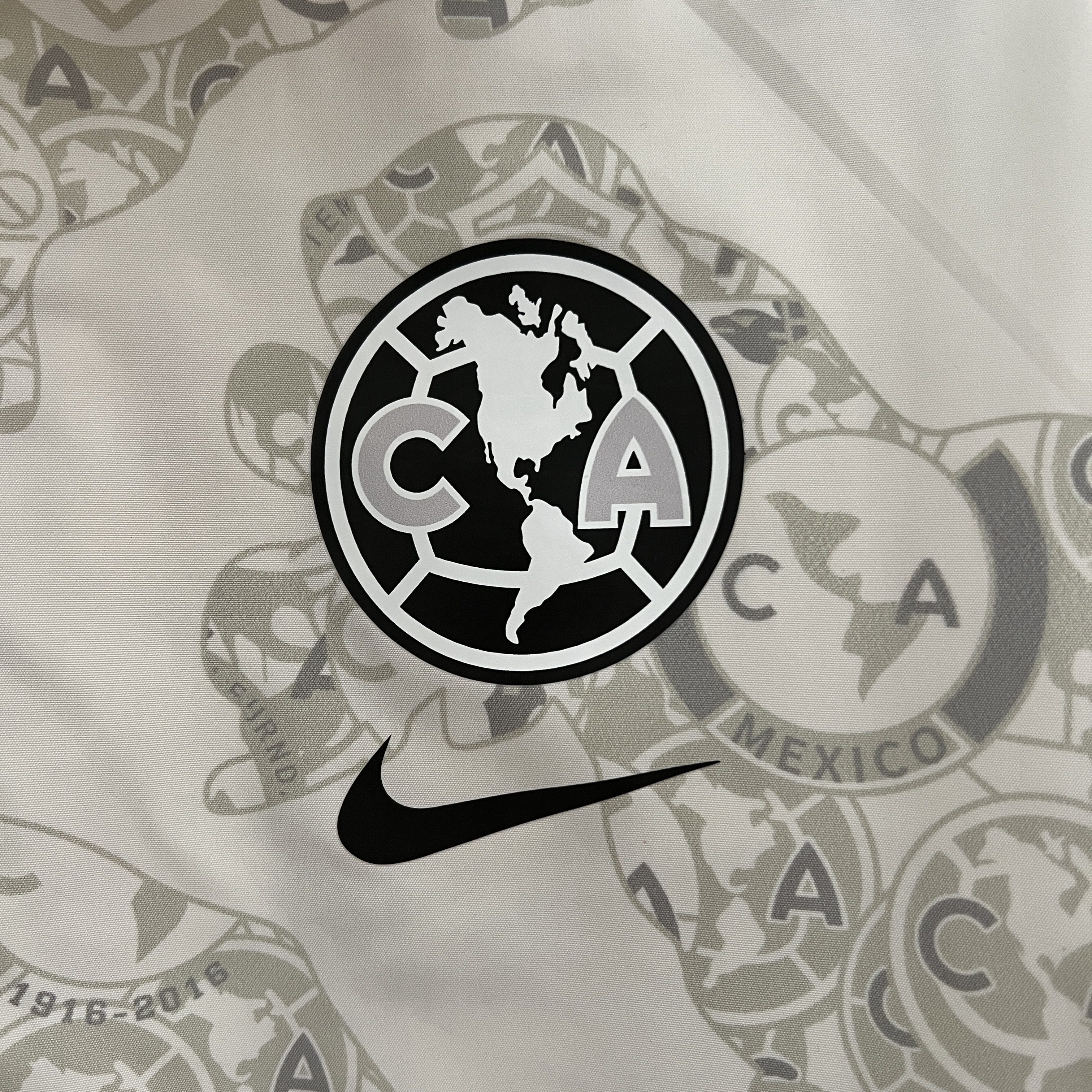 Club América 24-25 Double Sided Reversible Windbreaker - Yellow & White - Unitedfutballjersey