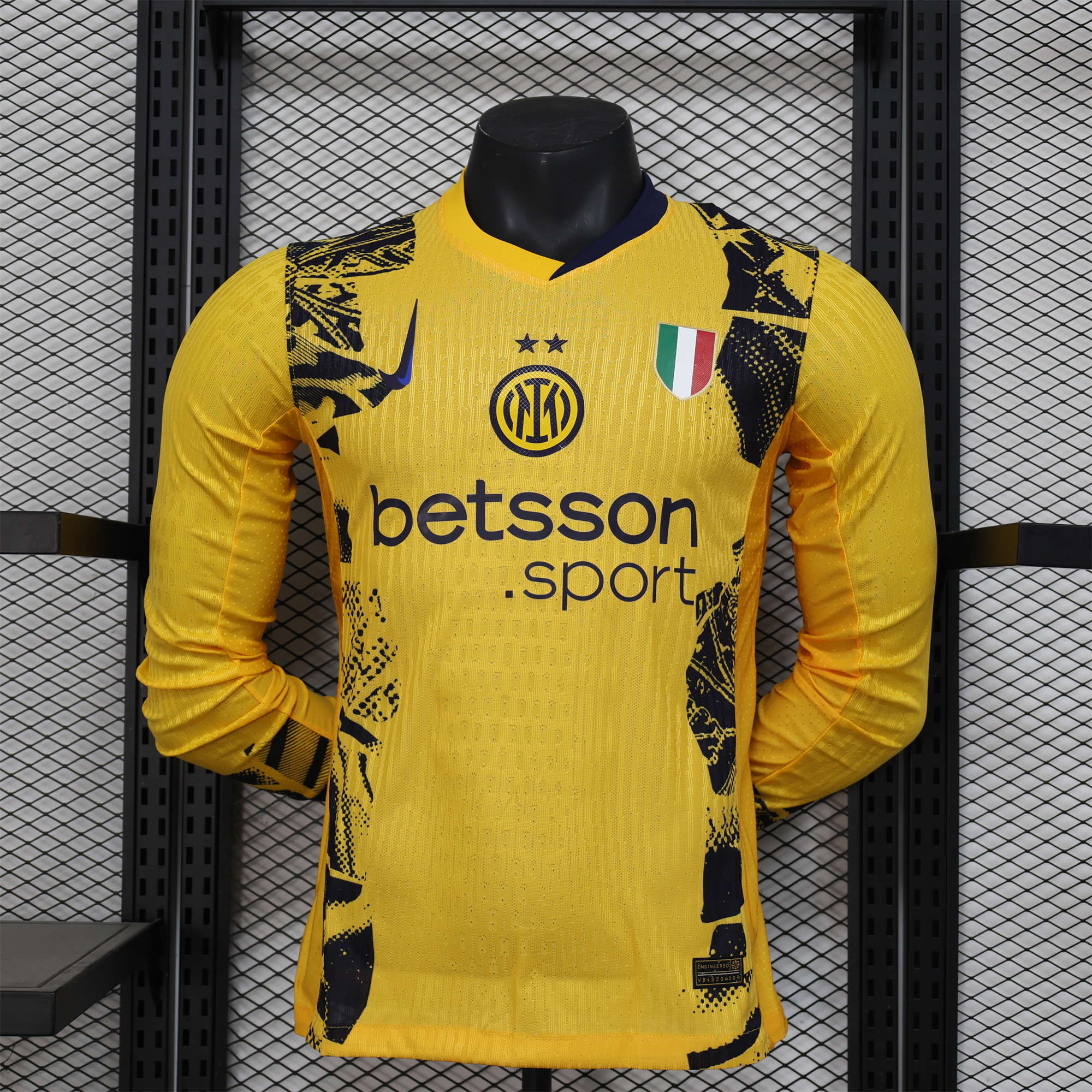 Inter Milan 24-25 Third Long Sleeves Jersey - Player Version - Unitedfutballjersey
