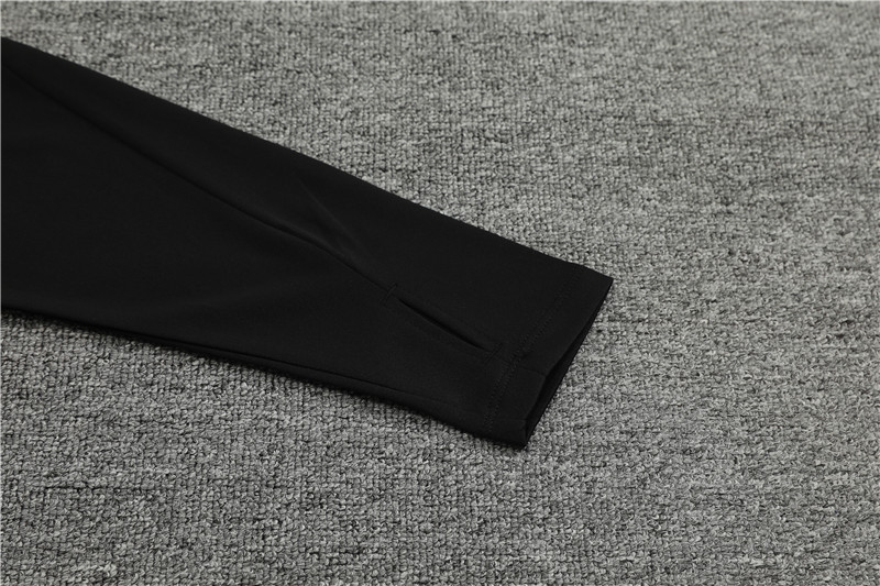 Germany 2024 Long Sleeve Training Set - White With Black - Unitedfutballjersey