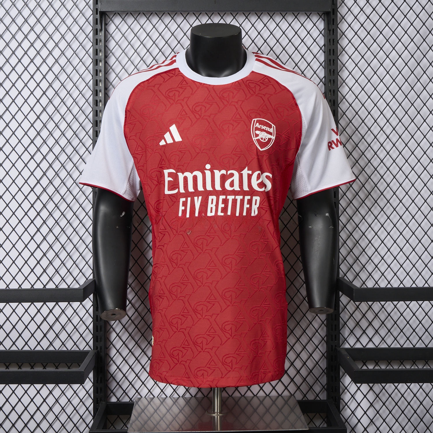 【Jacquard Version】Arsenal 25-26 Home Jersey - Player Version - Unitedfutballjersey