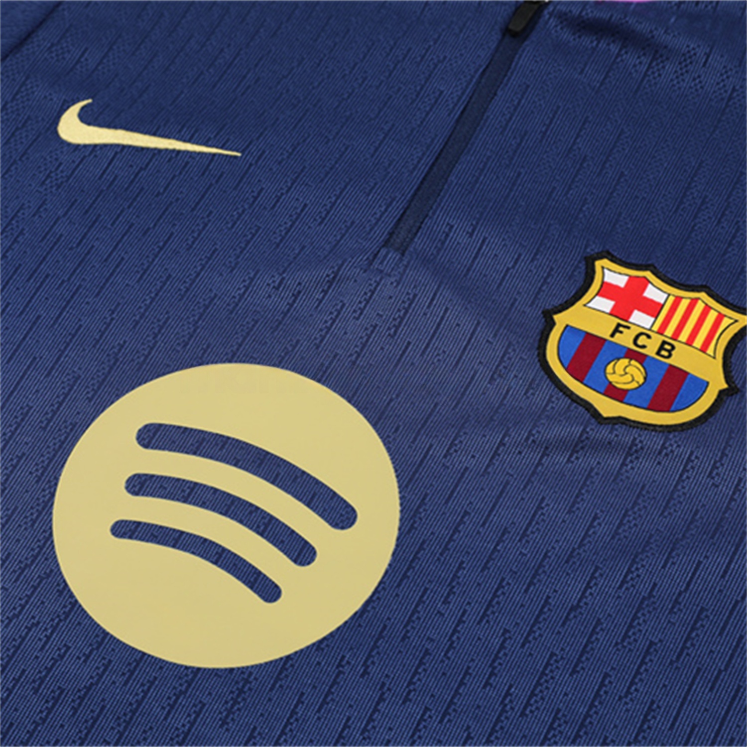 Barcelona 25-26 Kid Long Sleeves Training Set - Royal Blue Top & Royal Blue Pants - Unitedfutballjersey