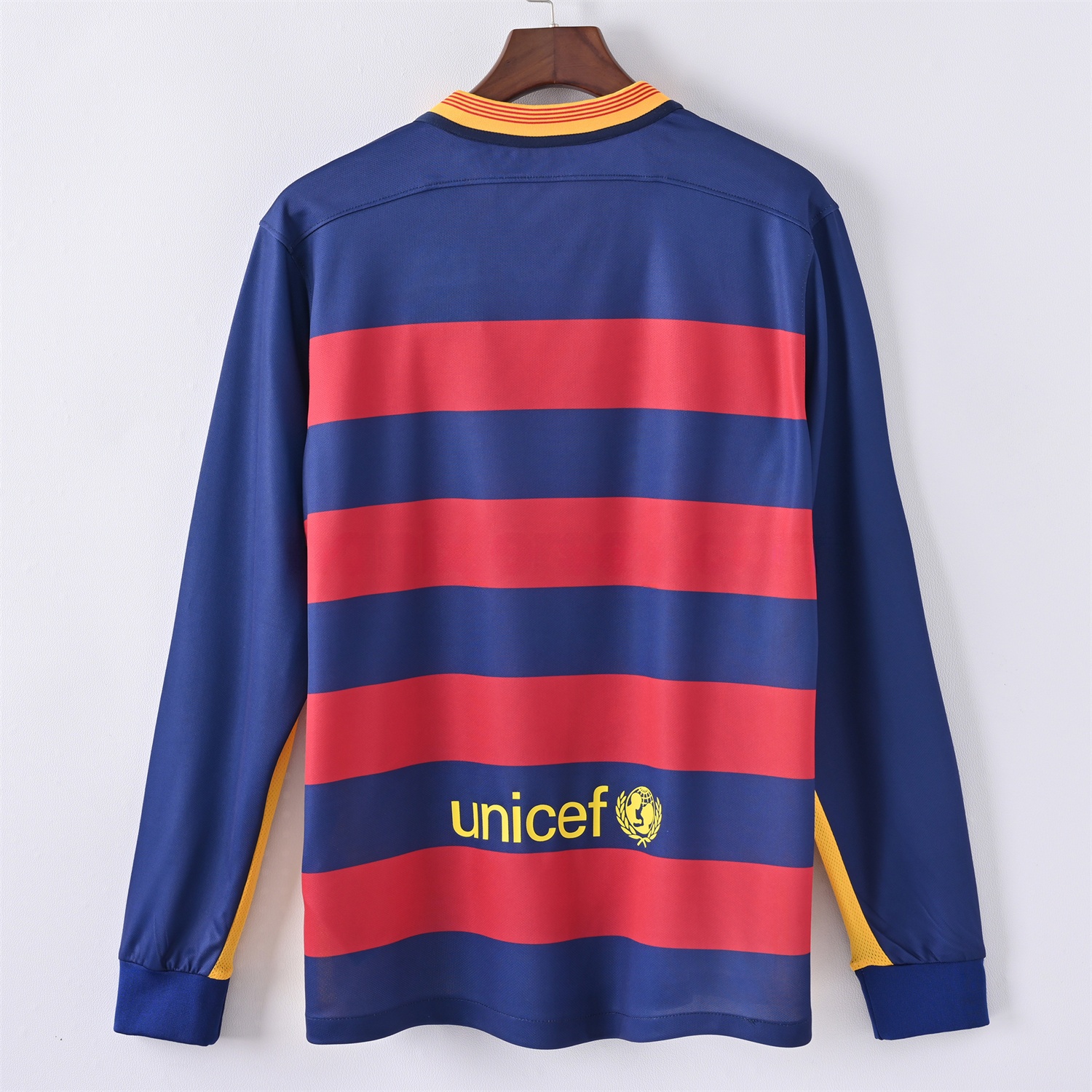 B.A.R.S.A Retro 15-16 Home Long Sleeves Jersey - Unitedfutballjersey